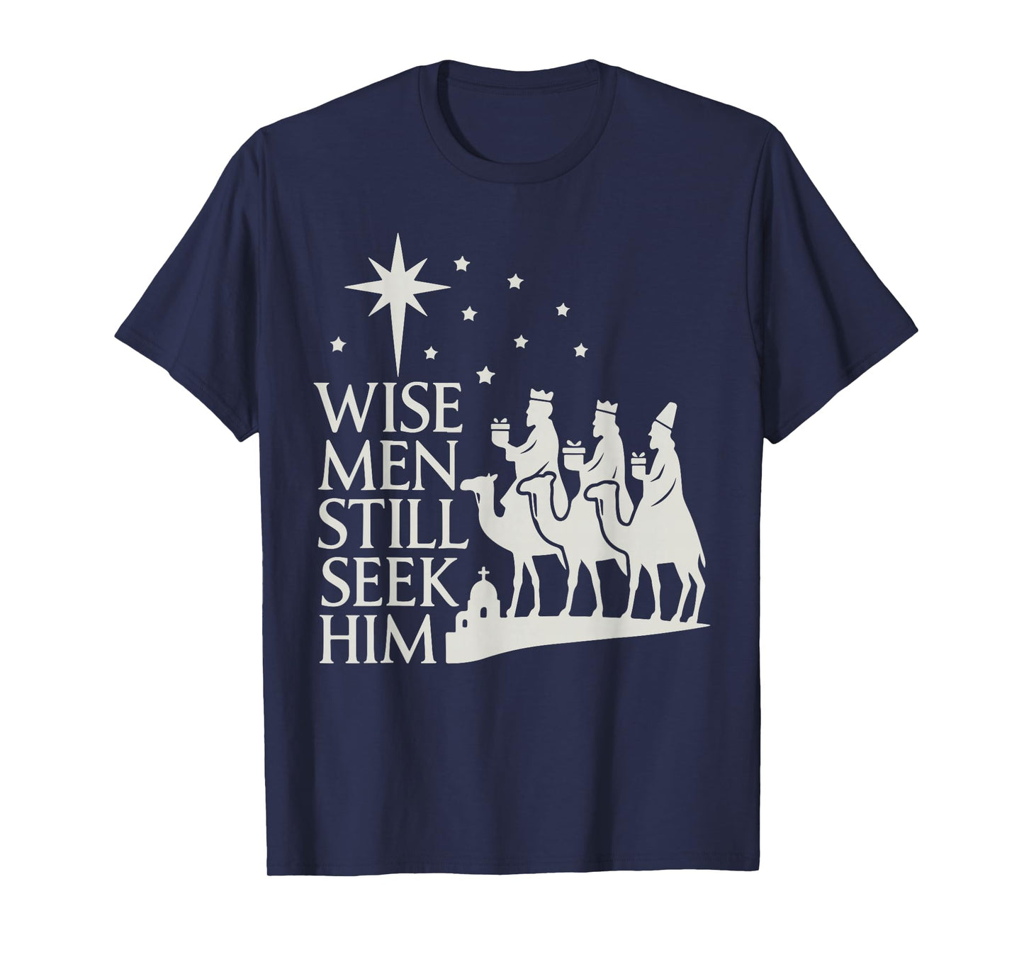 Wise Men Still Seek Him Christmas Christian Pajamas for Kids T-Shirt