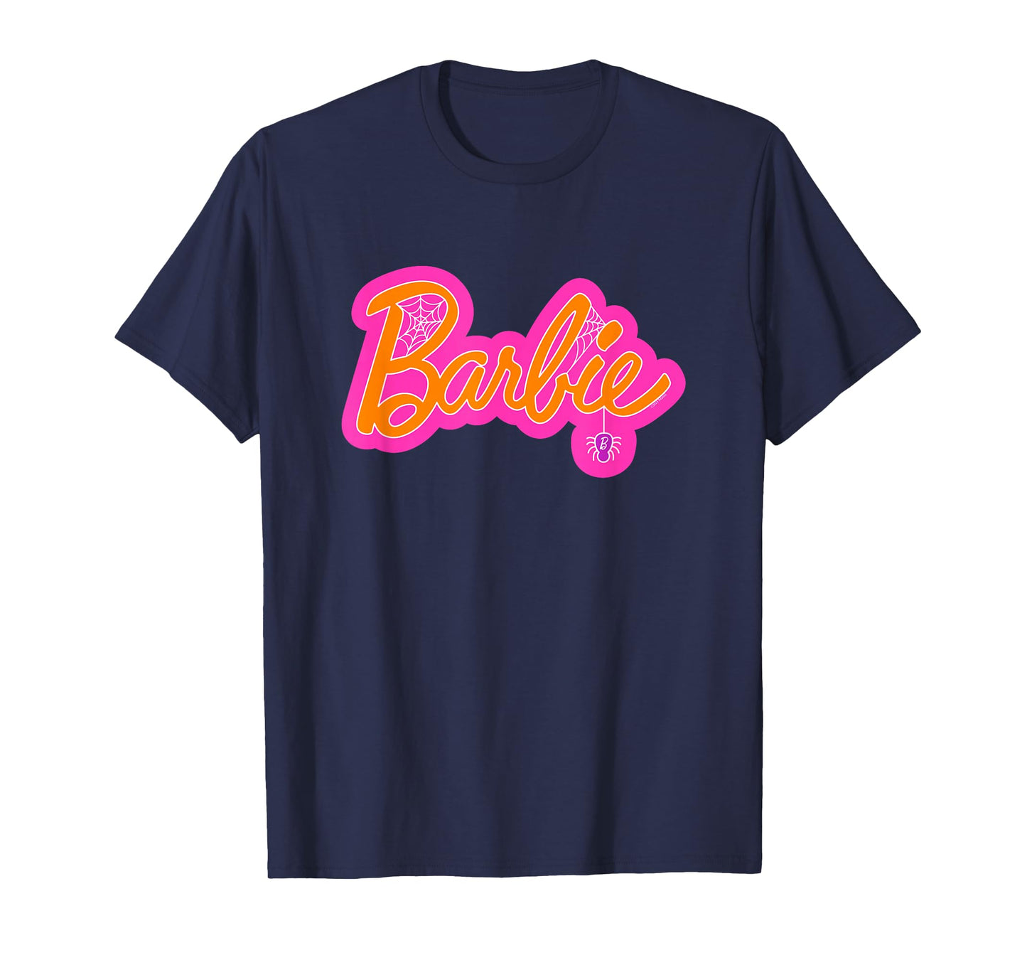 Barbie - Orange Halloween Logo T-Shirt