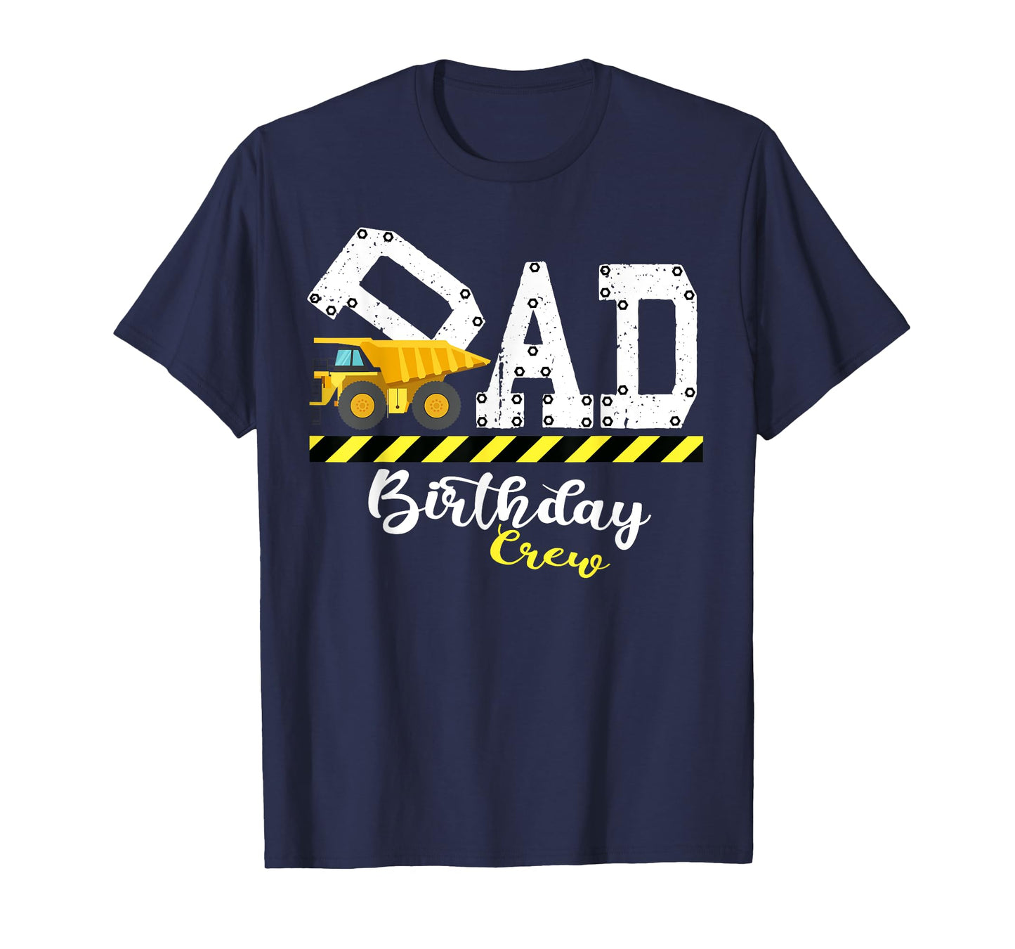 B-Day Party Dad Birthday Crew Construction Birthday Party T-Shirt