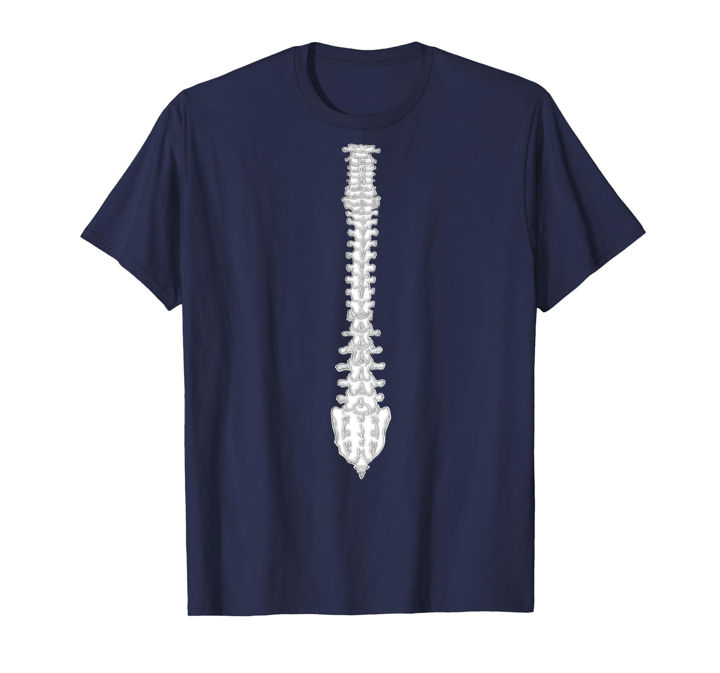 Chiropractor Spine | Graphic Tee (Image Is On Back) T Shirt T-Shirt