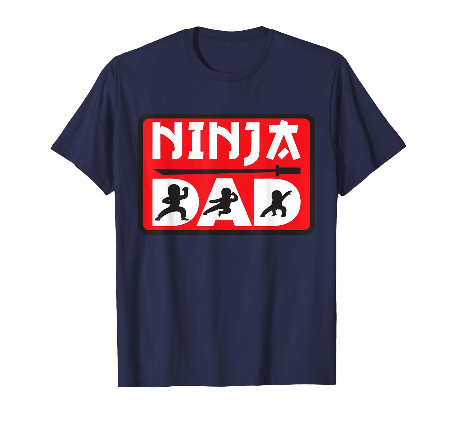 Ninja Dad Matching Family Ninja Warrior Funny Gift T-Shirt
