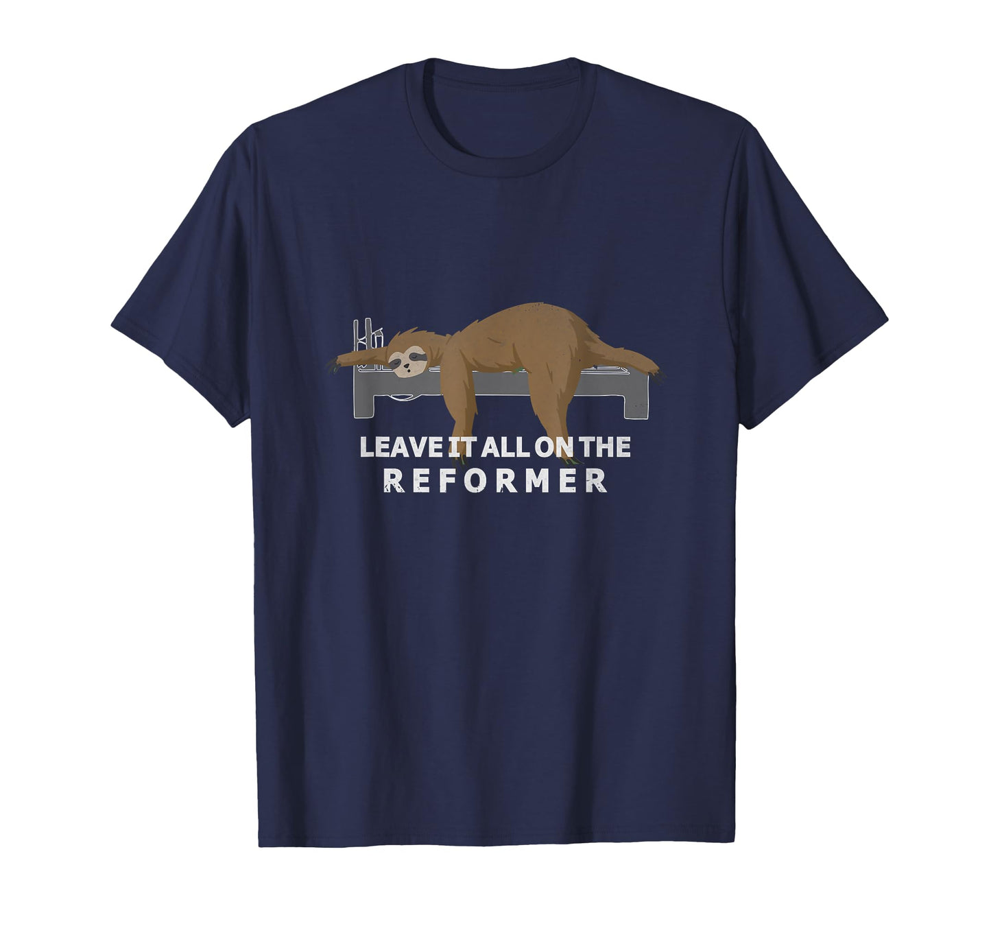 Reformer Pilates sloth Pilates T-Shirt