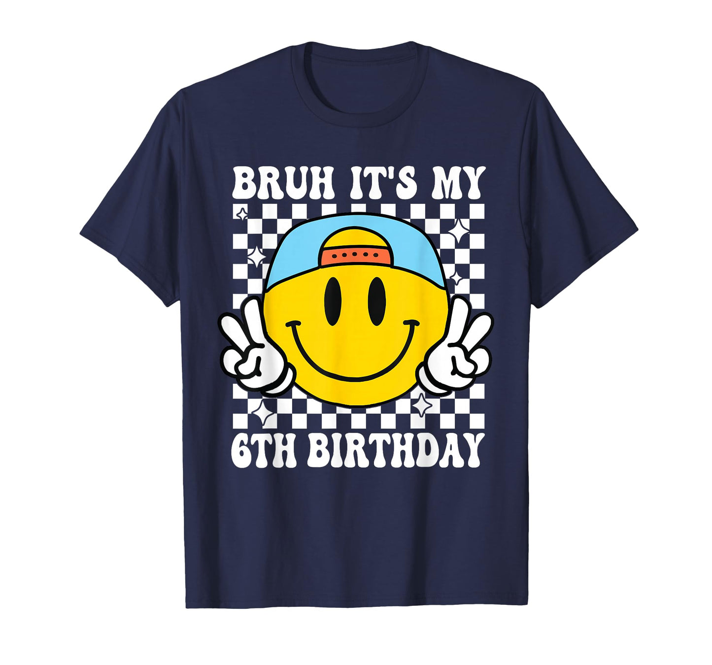 Bruh It's My 6th Birthday 6 Year Old Birthday Boys Girls T-Shirt