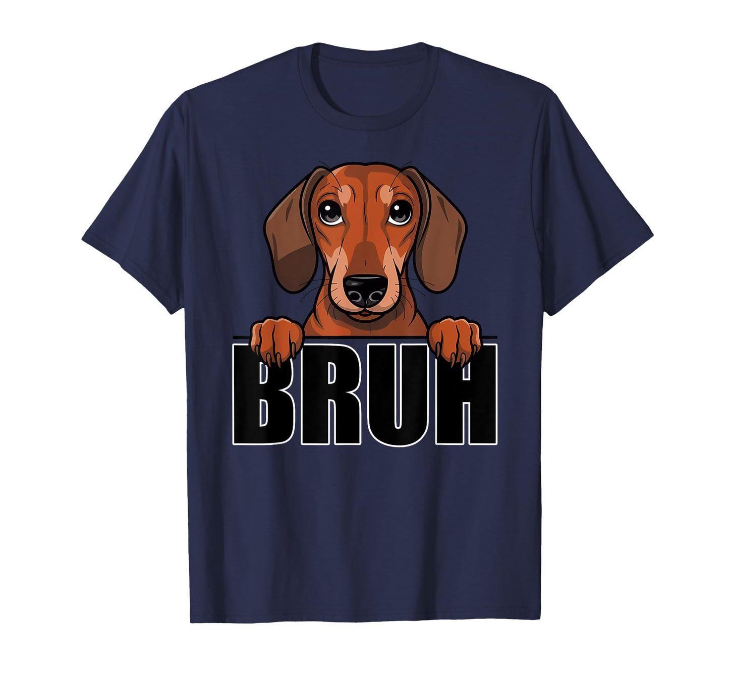 Dachshund Bruh Cute Funny Wiener Dog Lover Men Boys Kids T-Shirt