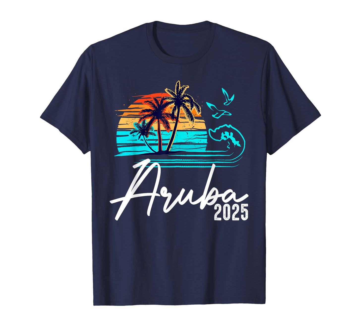 Aruba 2025 Vacation Souvenir Holiday Matching Family Group T-Shirt