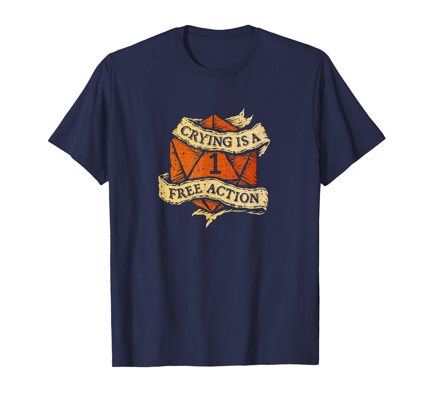 Crying Is A Free Action T-Shirt
