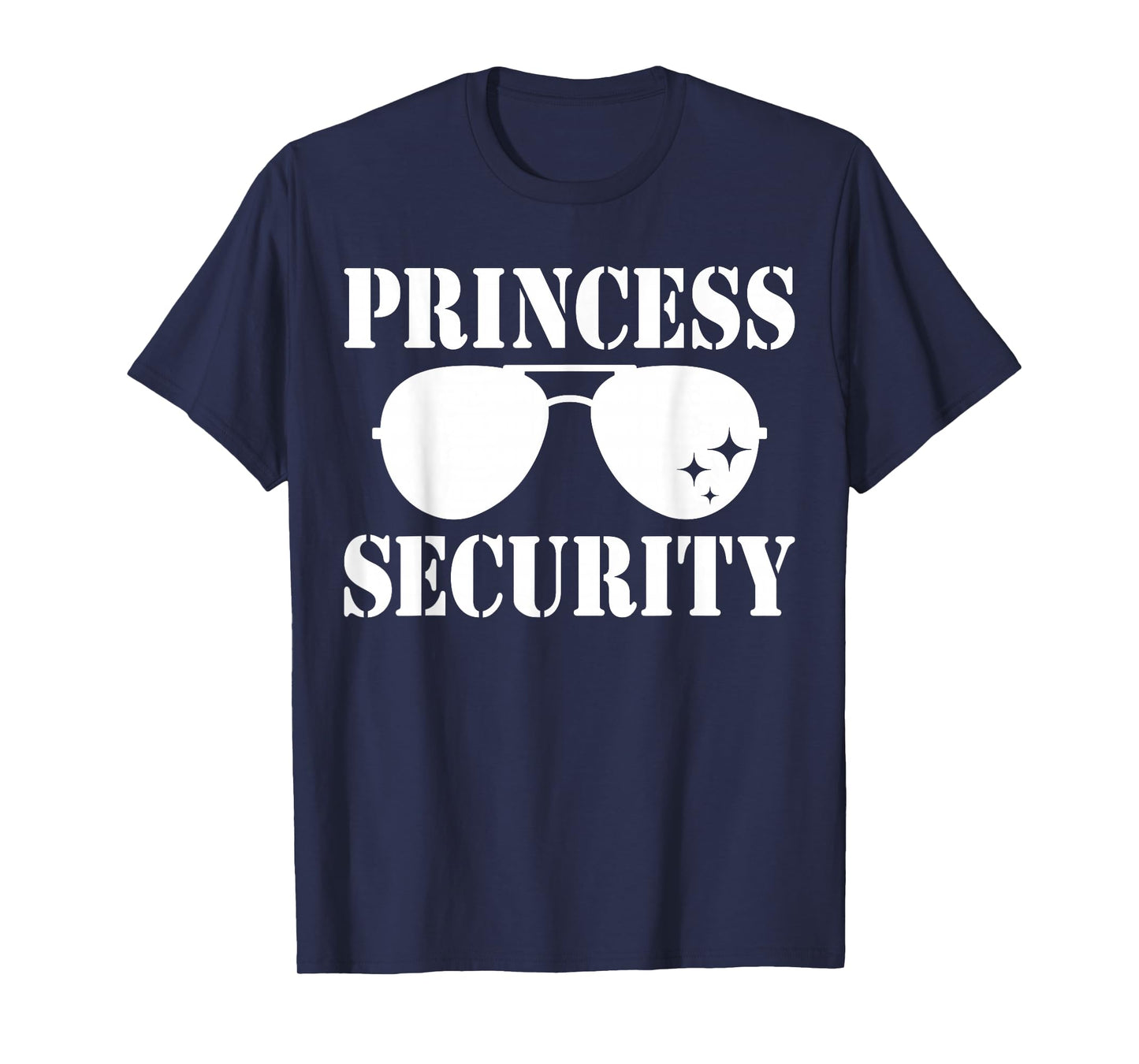 Princess Security Halloween Costume Dad Mom Boy T-Shirt