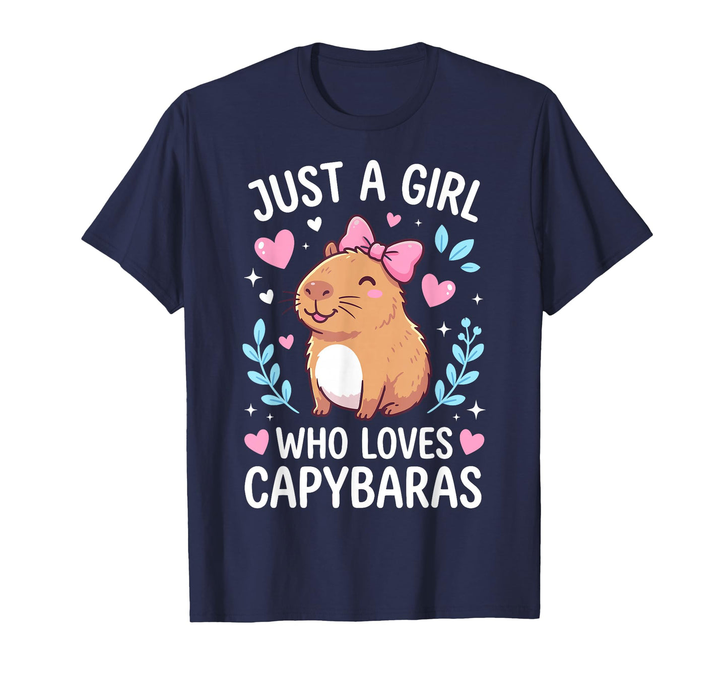 Just A Girl Who Loves Capybaras T-Shirt