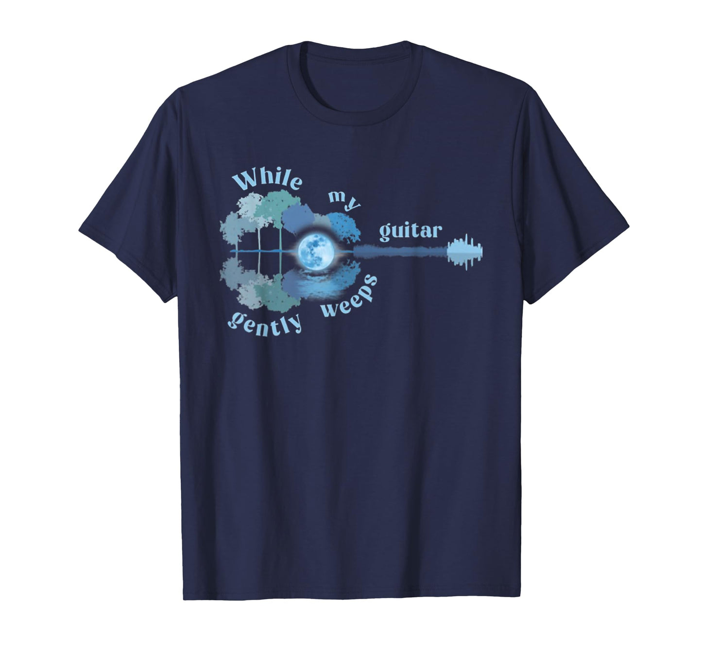 While My Guitar Gently Weeps T-Shirt