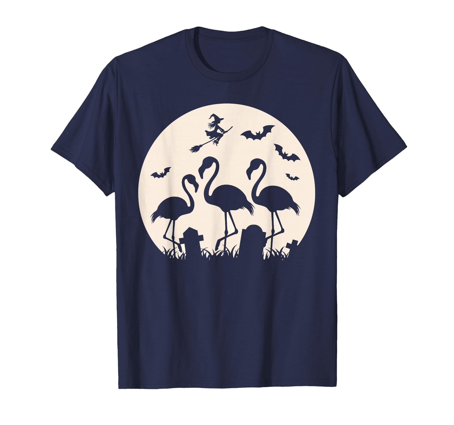 Spooky Flamingos For Halloween Flamingo Women T-Shirt