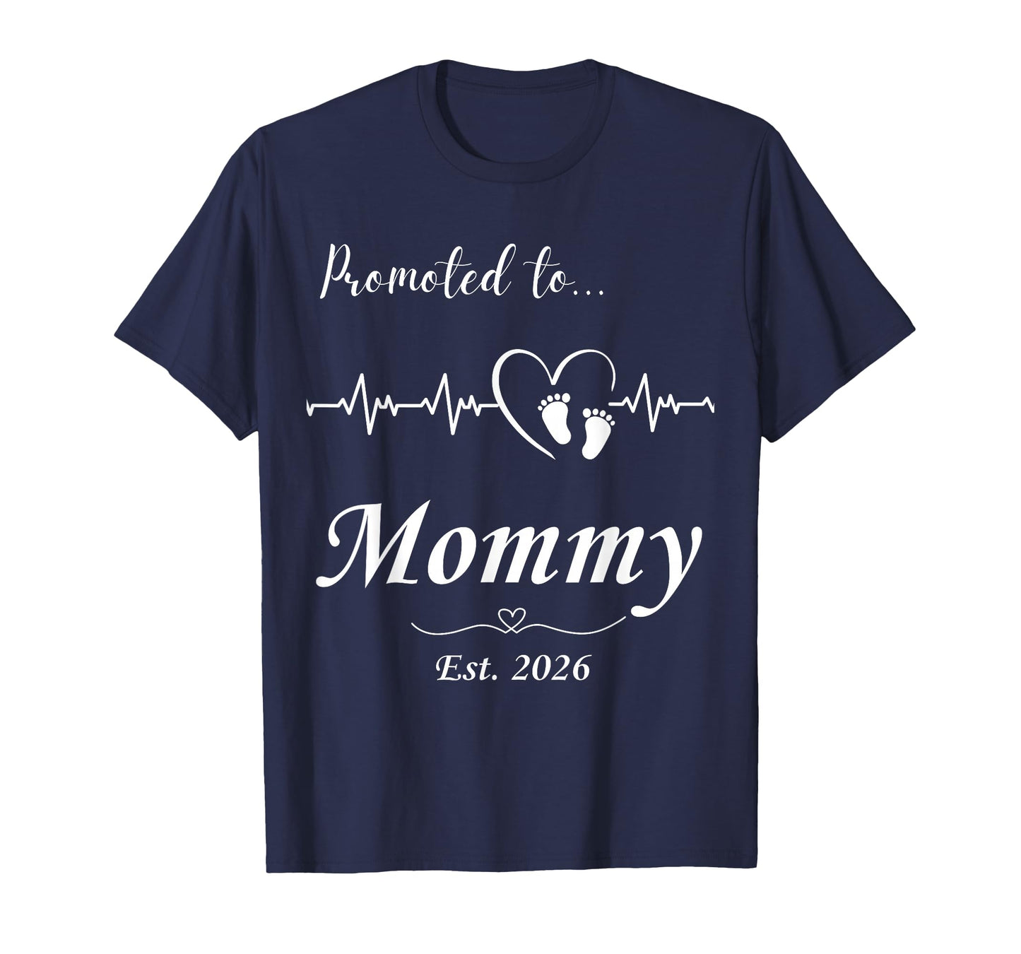 Promoted to Mommy Est. 2026 Best Presents for Expecting Moms T-Shirt
