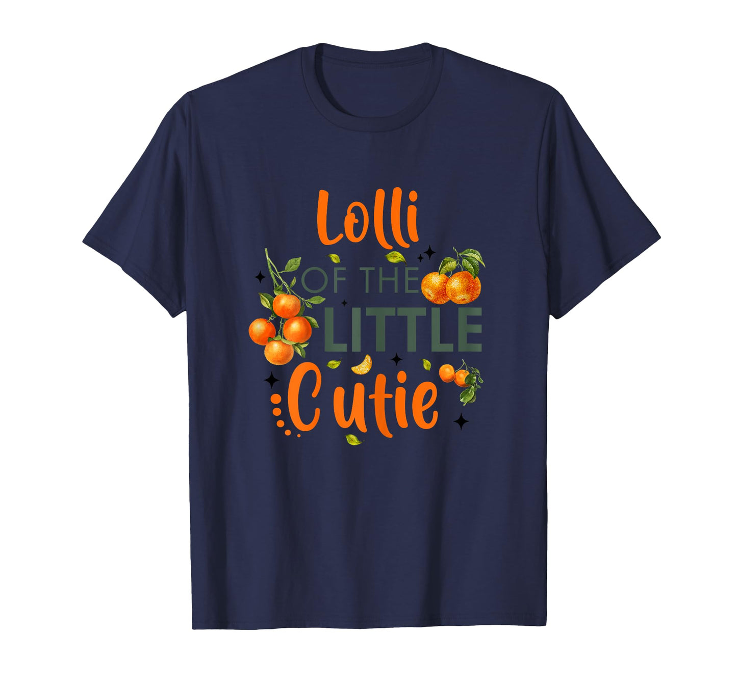Lolli Of The Little Cutie Orange 1st Birthday Party T-Shirt