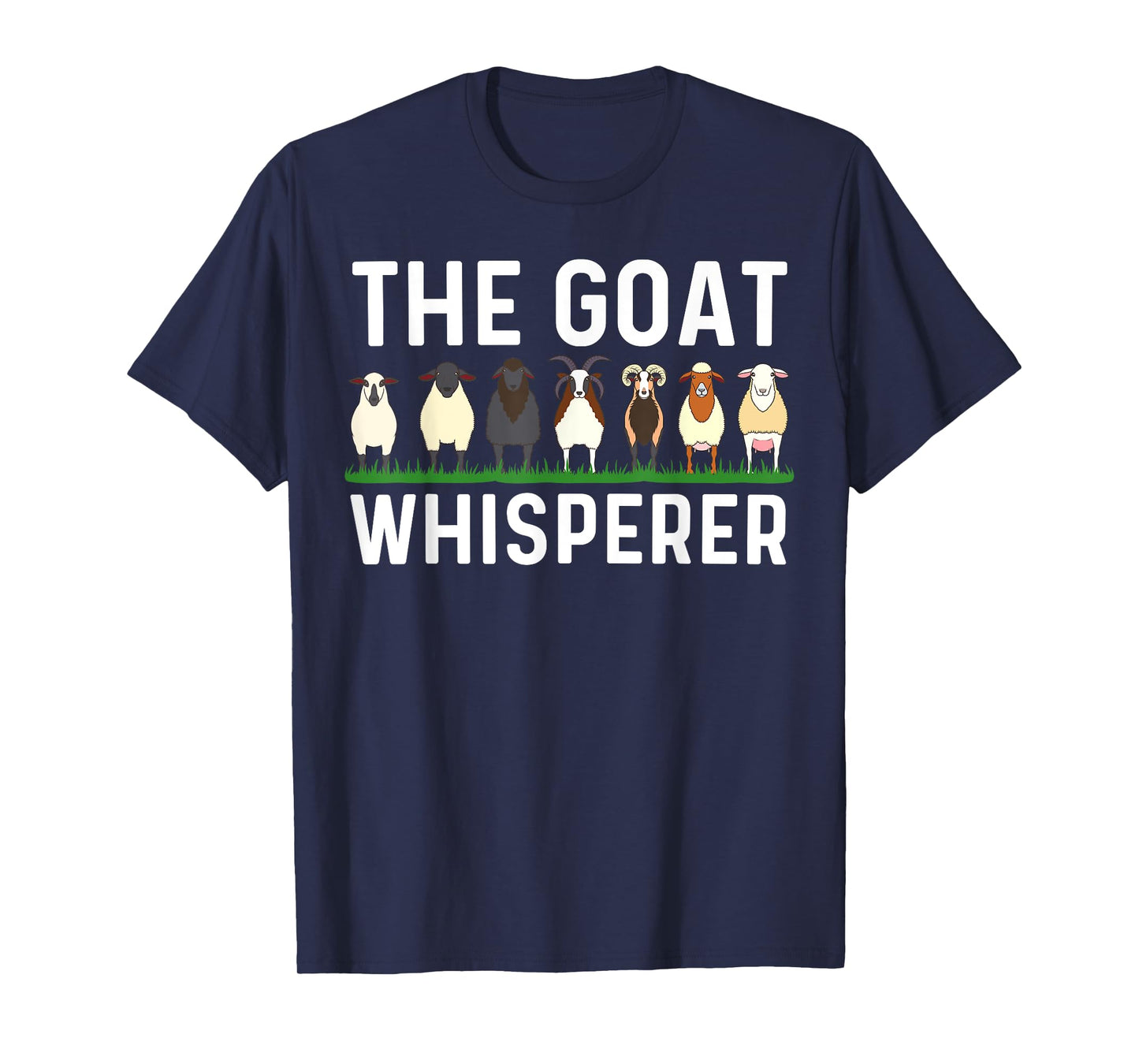 Funny Goat Design Men Women Kid Farm Animal Pygmy Goat Lover T-Shirt