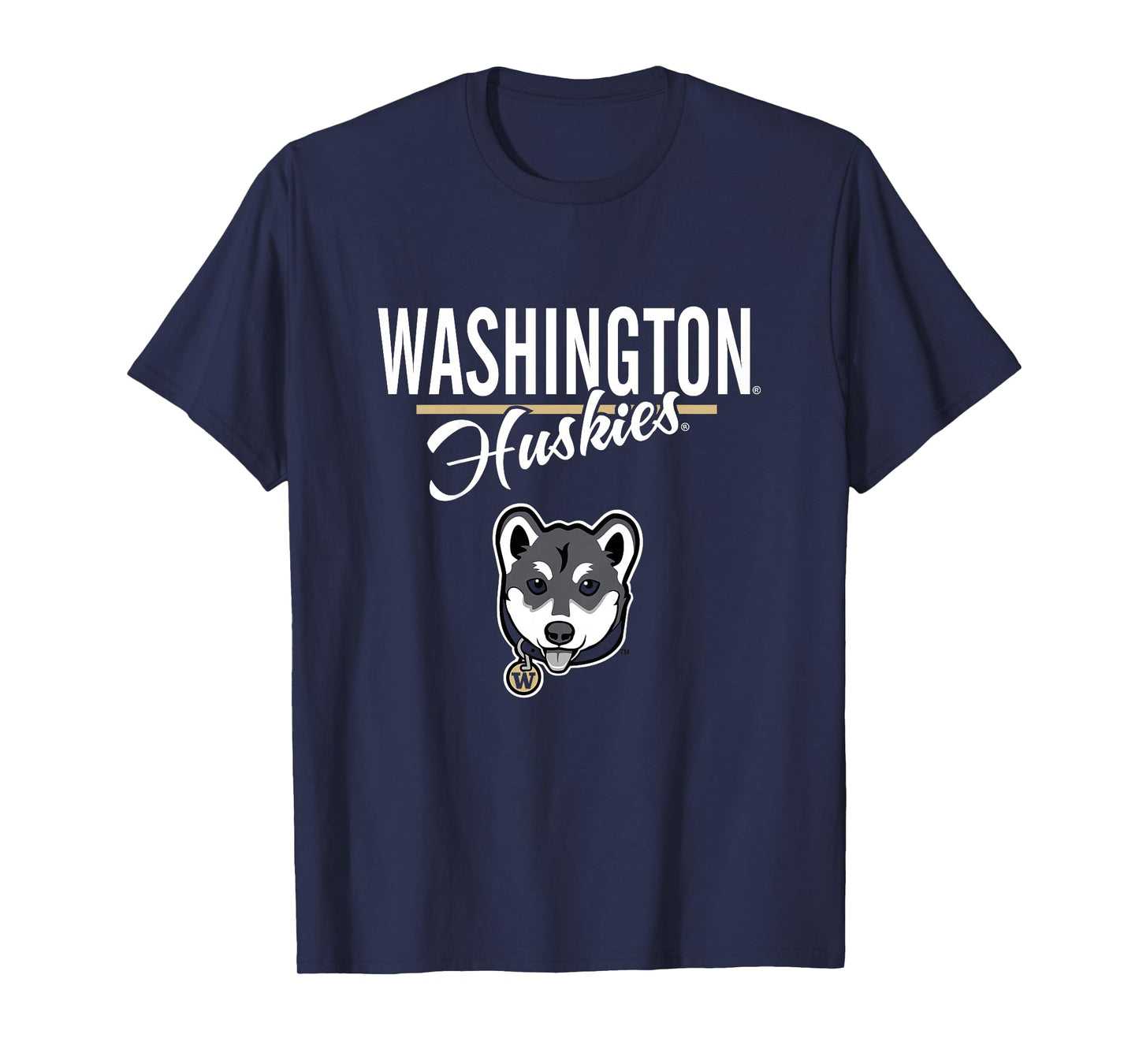 Kids Washington Huskies Kid's Dubs Purple Officially Licensed T-Shirt