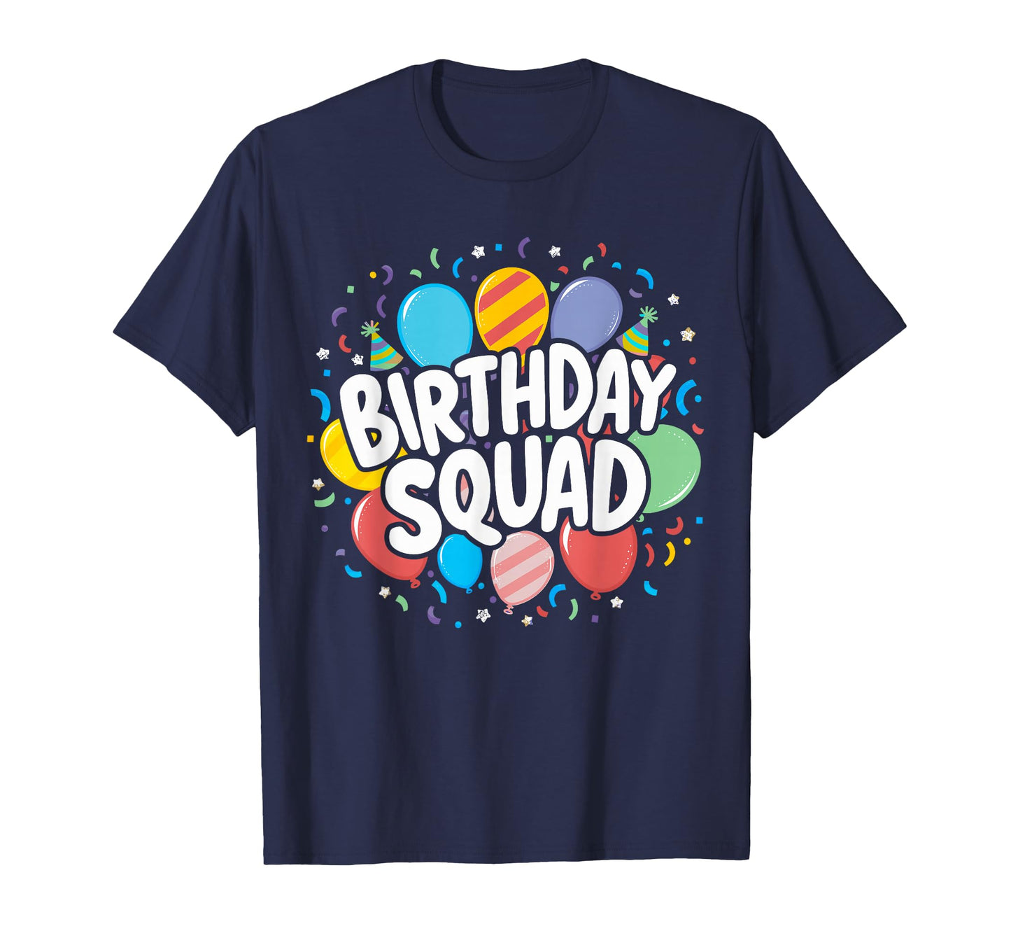 Birthday Squad Matching Birthday Crew Party T-Shirt