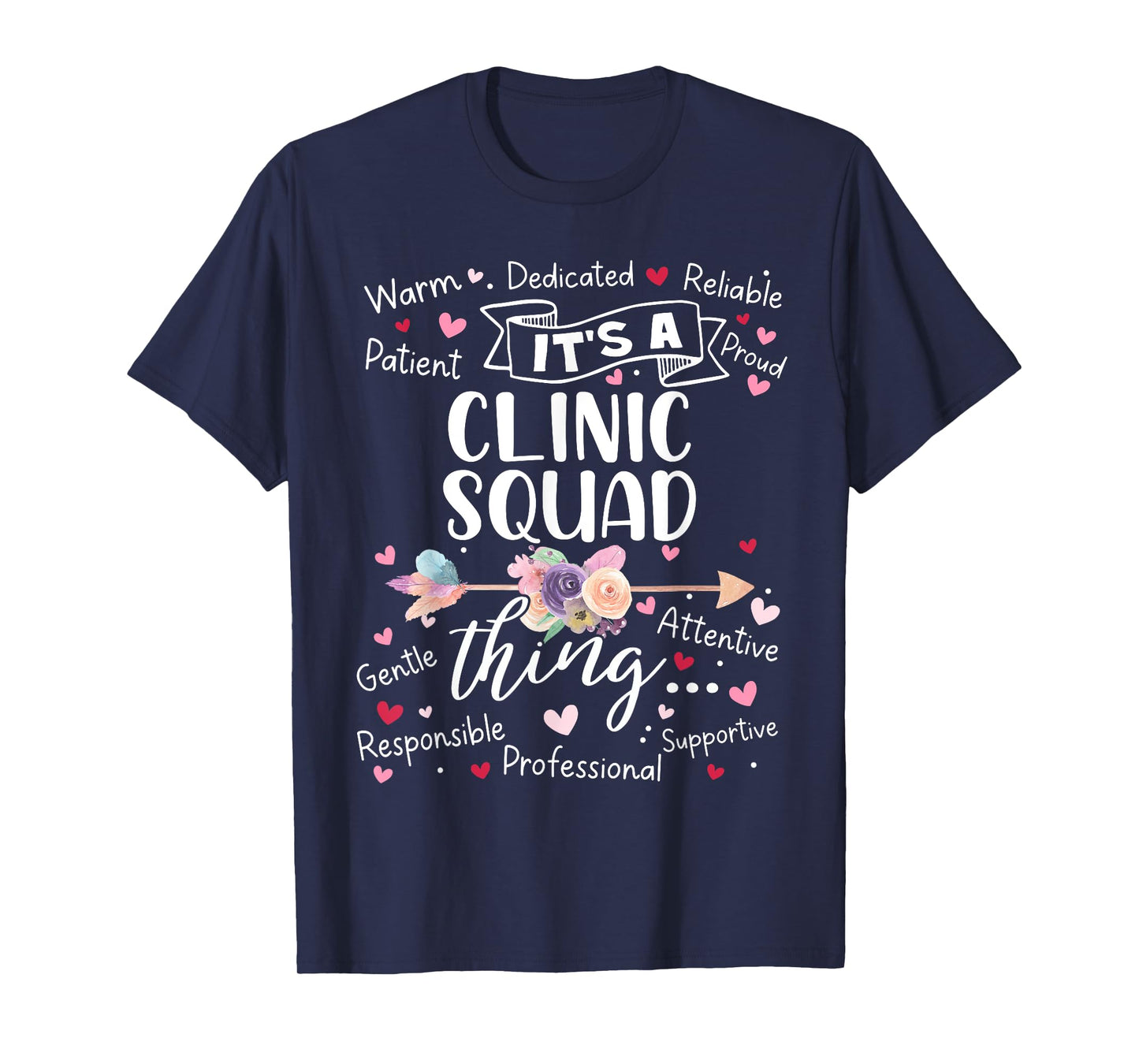 Clinic Squad School Nurse Team Crew Mother's Day Elemtary T-Shirt