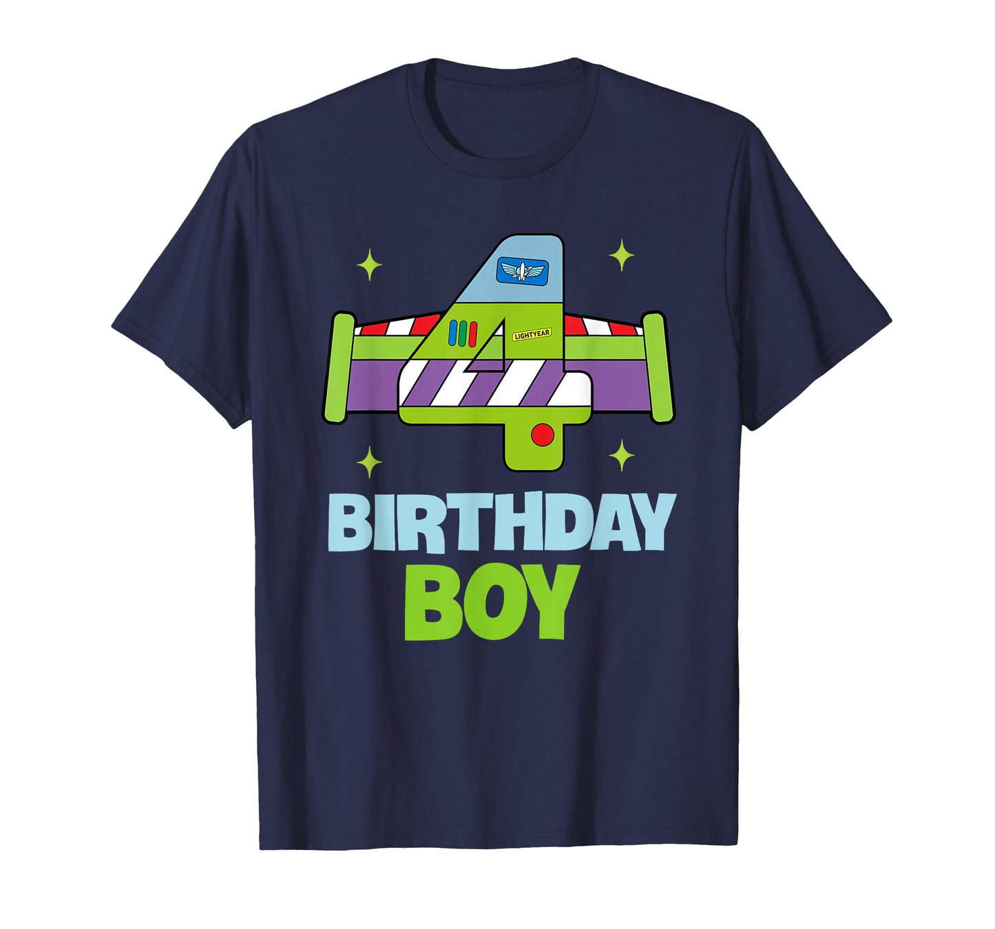 4th Birthday Boy Toy Lover Funny 4 Year Old Story Bday Party T-Shirt