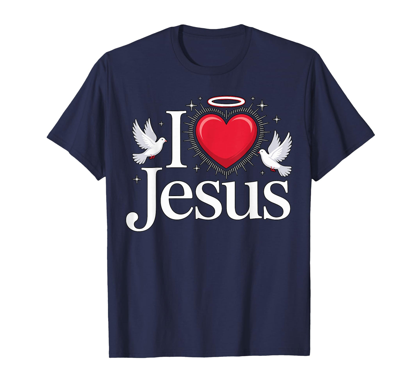 I Love Jesus Christian Quote Faith T-Shirt