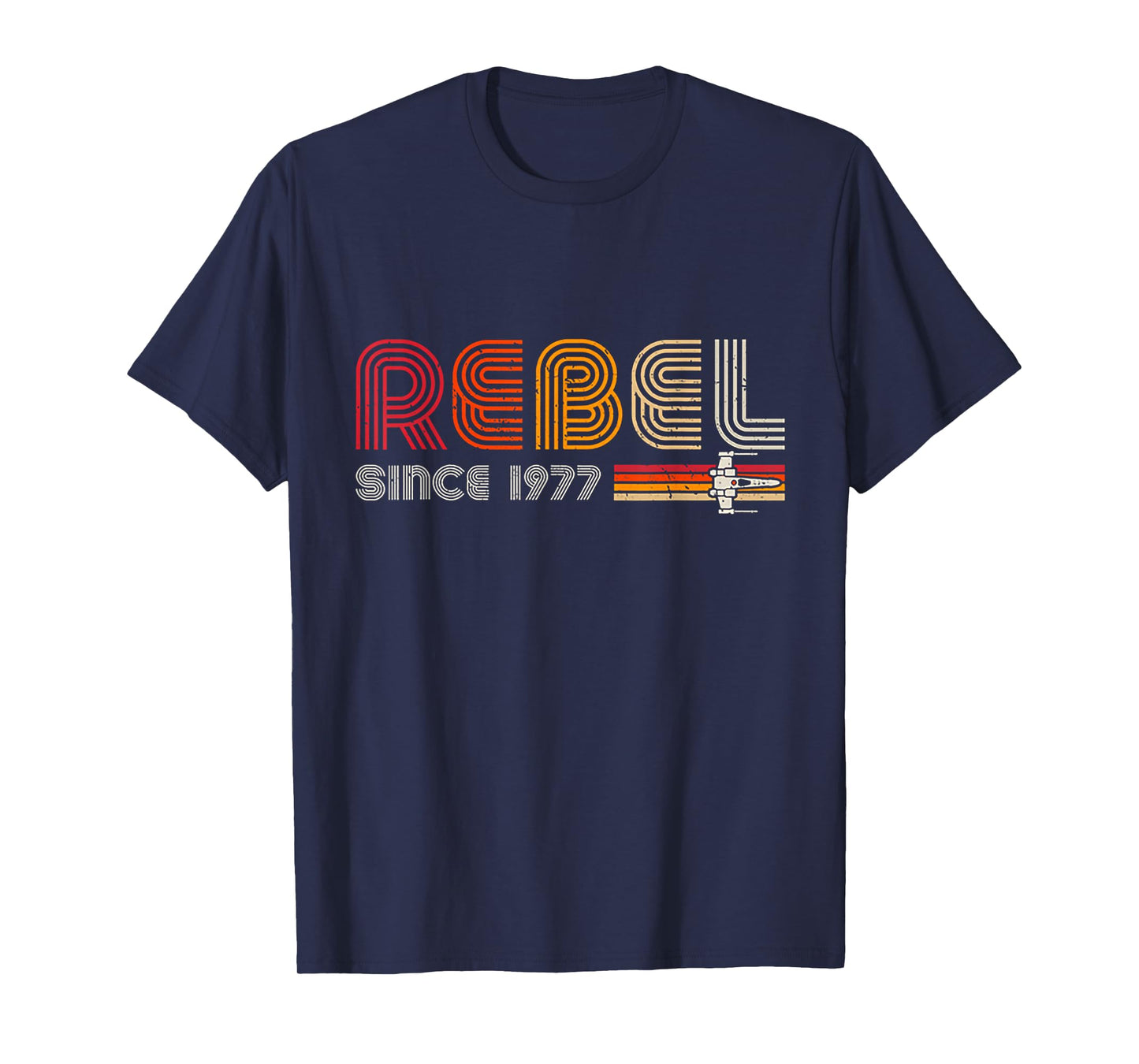 Rebel Since 1977 Retro Vintage T-Shirt
