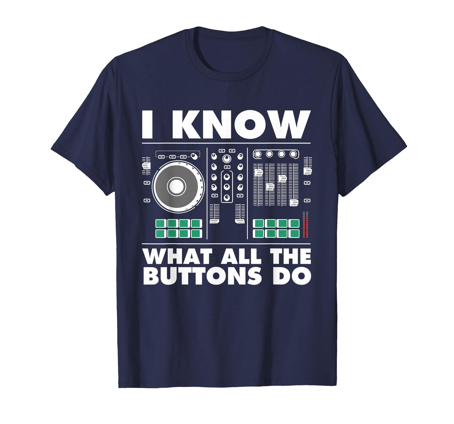 Funny DJ Art Men Women Music Producer Disc Jockey Lover DJ T-Shirt