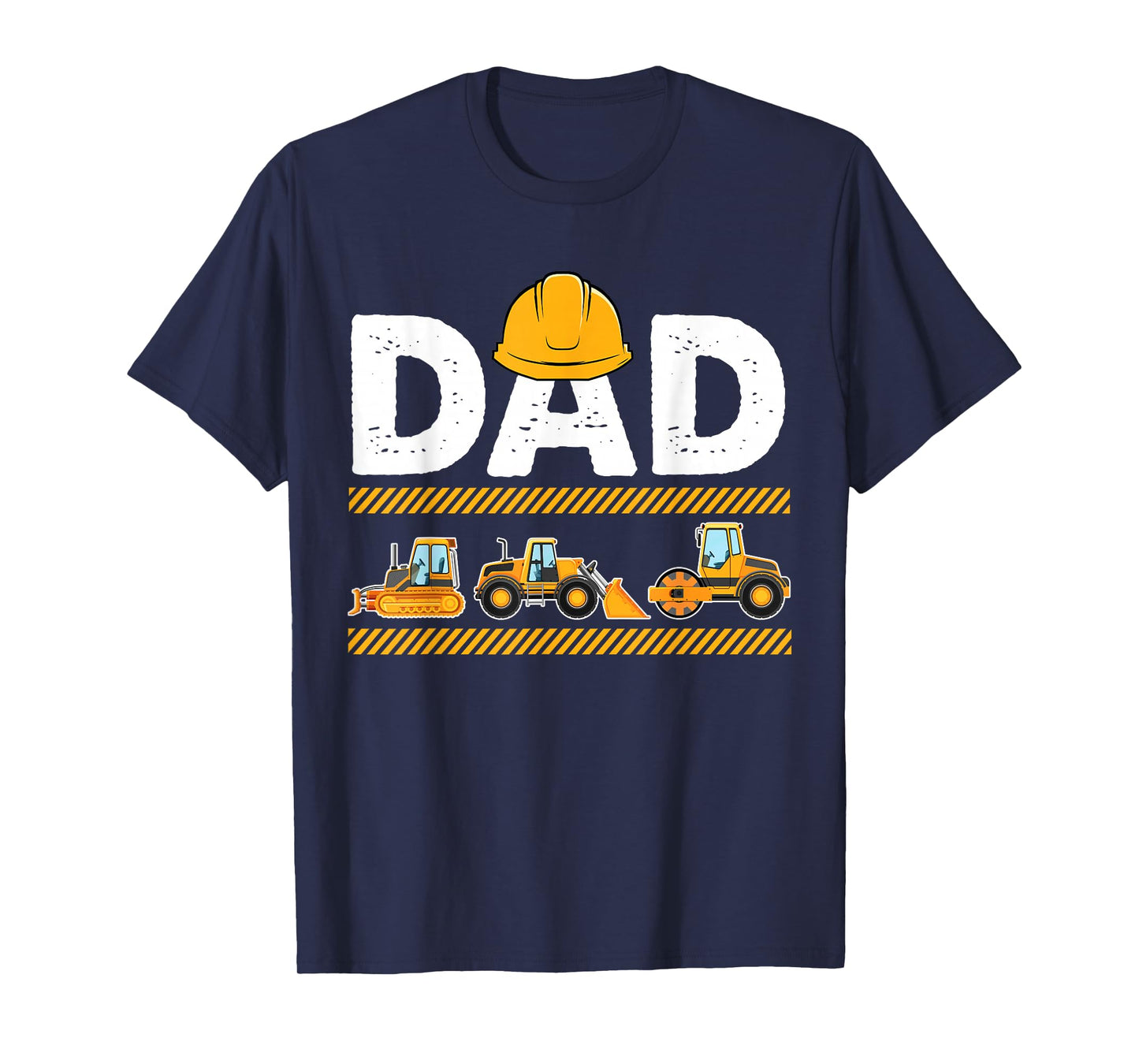 Funny Dad Construction Excavator Kids Matching Family T-Shirt