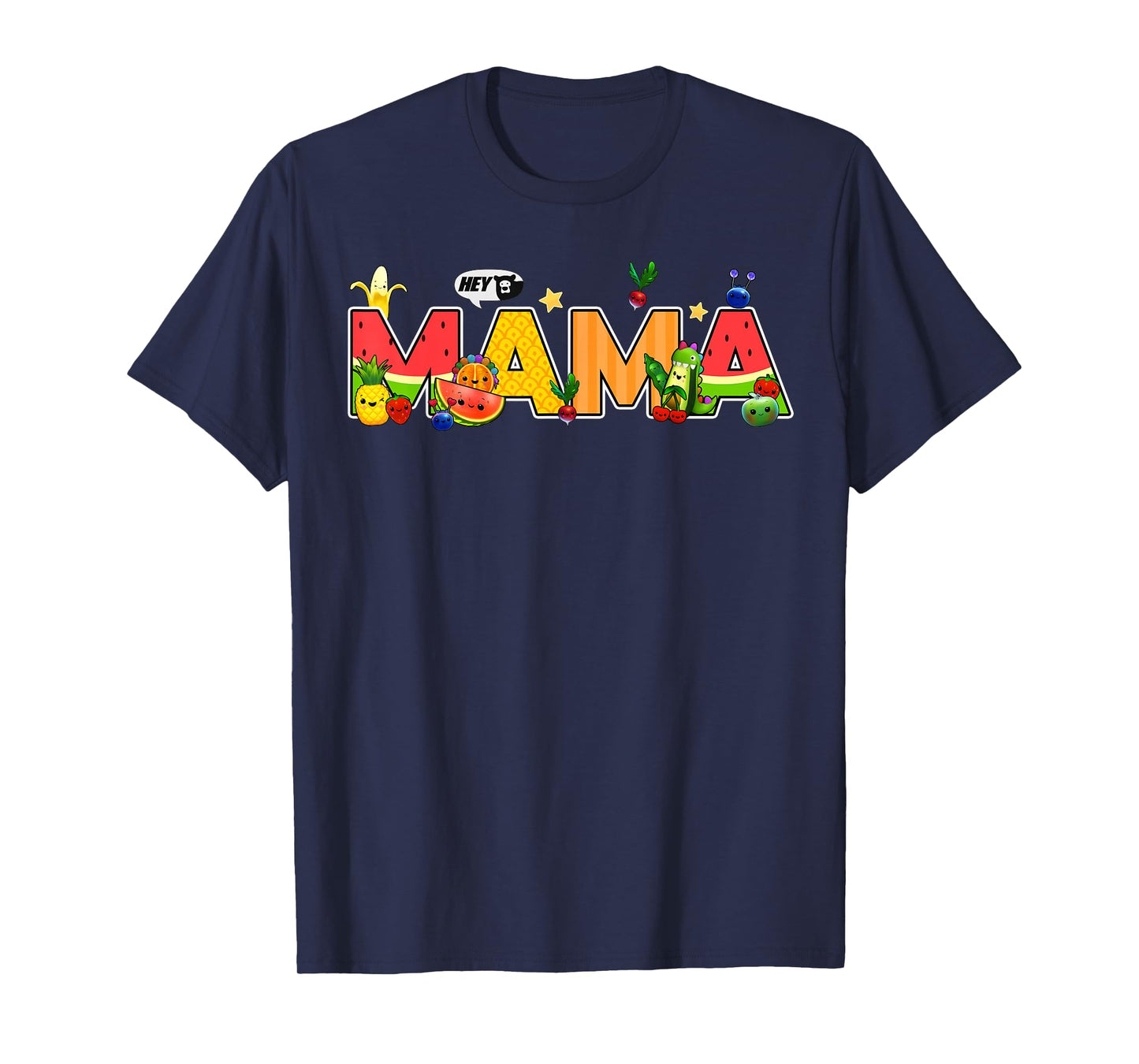 Mama Of The Birthday Fruit First Birthday Family Girl Boy T-Shirt