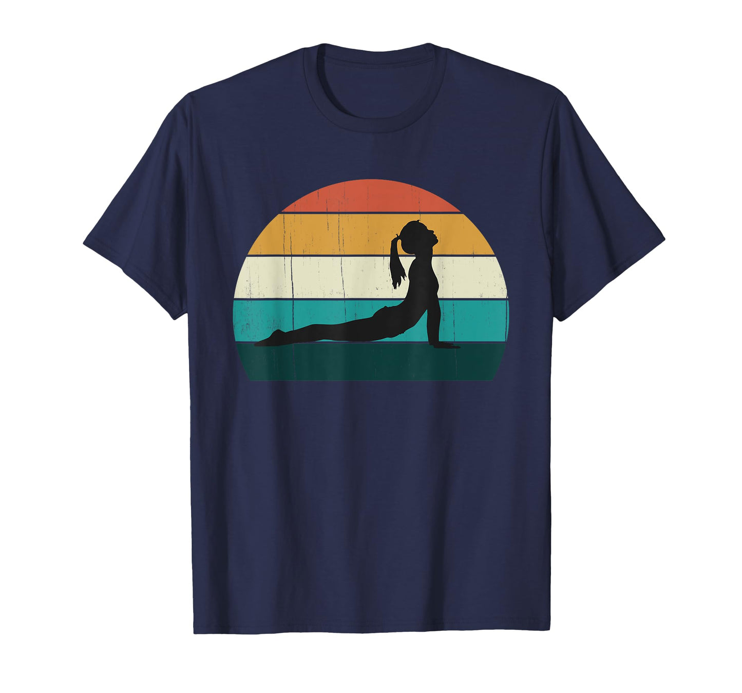 Retro Yoga Pose: Vintage Mind Meditation / Body Workout Gift T-Shirt