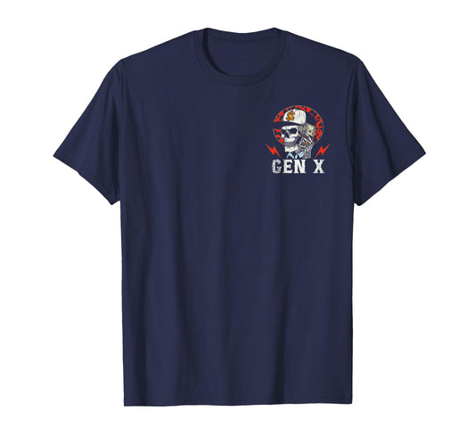 (2 Sided) Gen X Working Like Crazy to Support The Lazy T-Shirt
