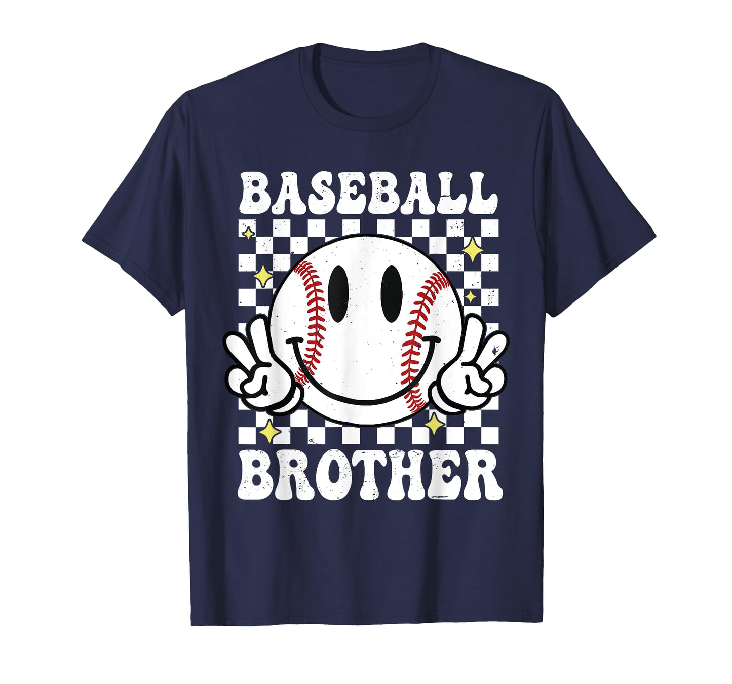 Baseball Brother - Baseball Game Day Big Bro Matching Family T-Shirt