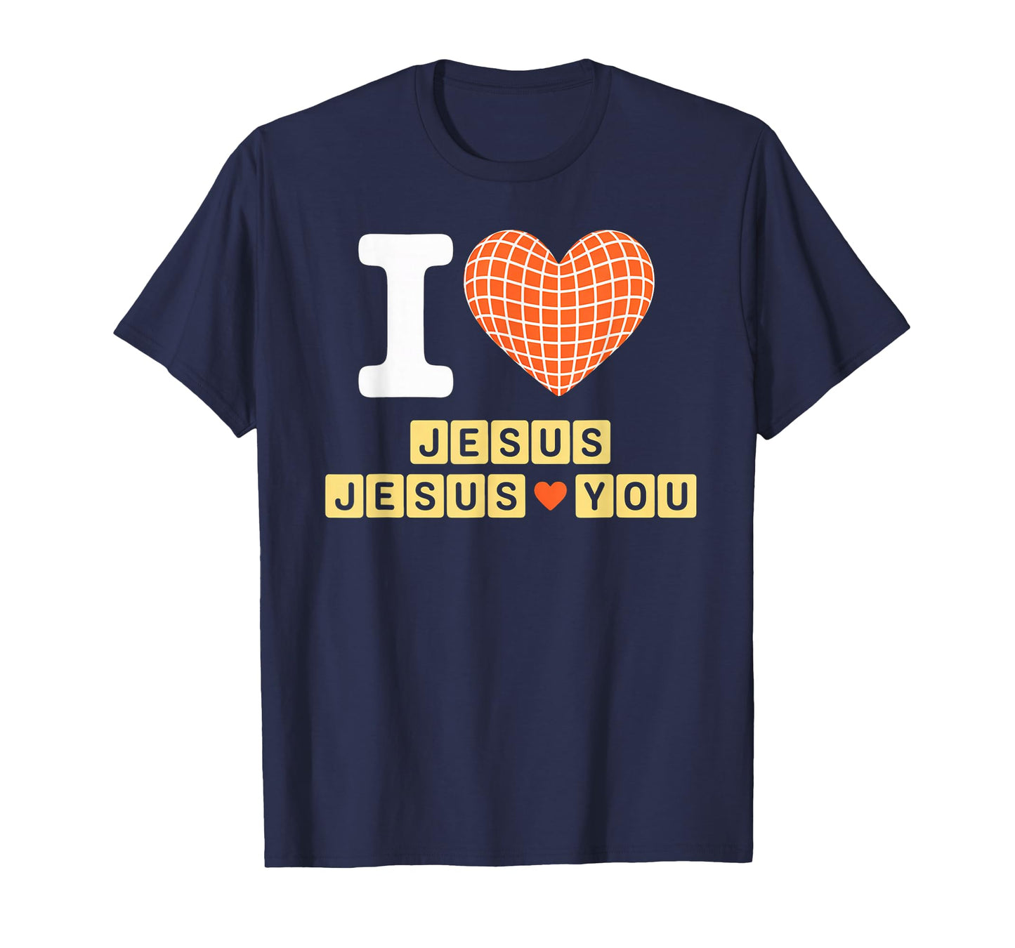 Christian Saying I Love Jesus Loves You Faith Women Men T-Shirt