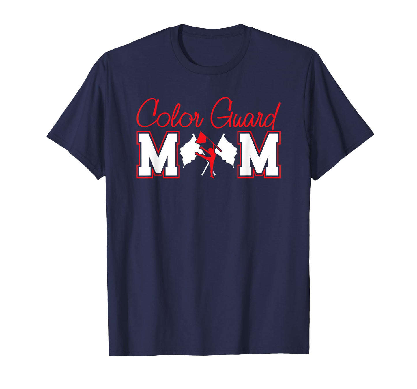 Winter Color Guard Color Guard Mom T-Shirt