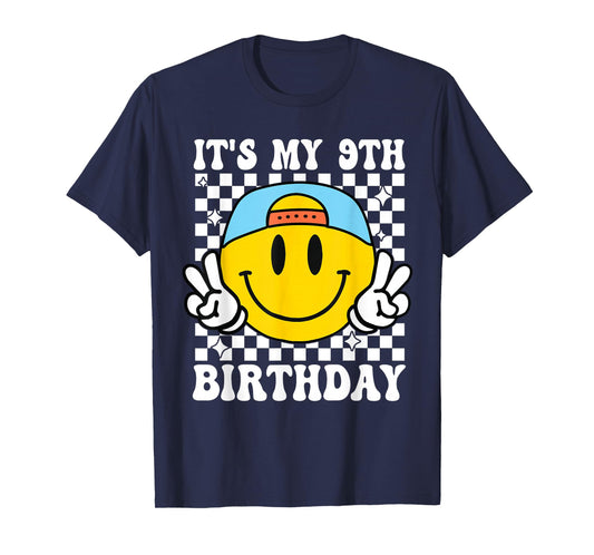 It's My 9th Birthday 9 Years Old Boys Bruh I'm 9 Nine Party T-Shirt