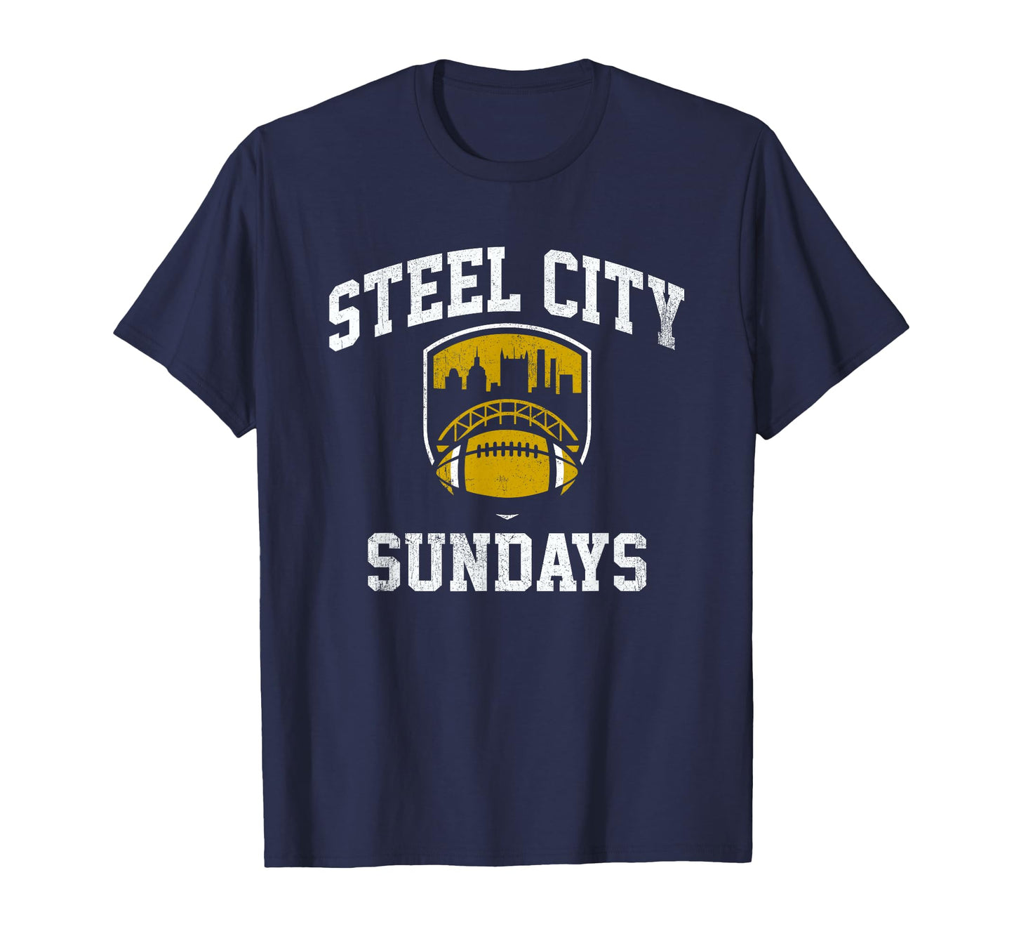 Steel City Sundays Football Pittsburgh Game Day Home Team T-Shirt