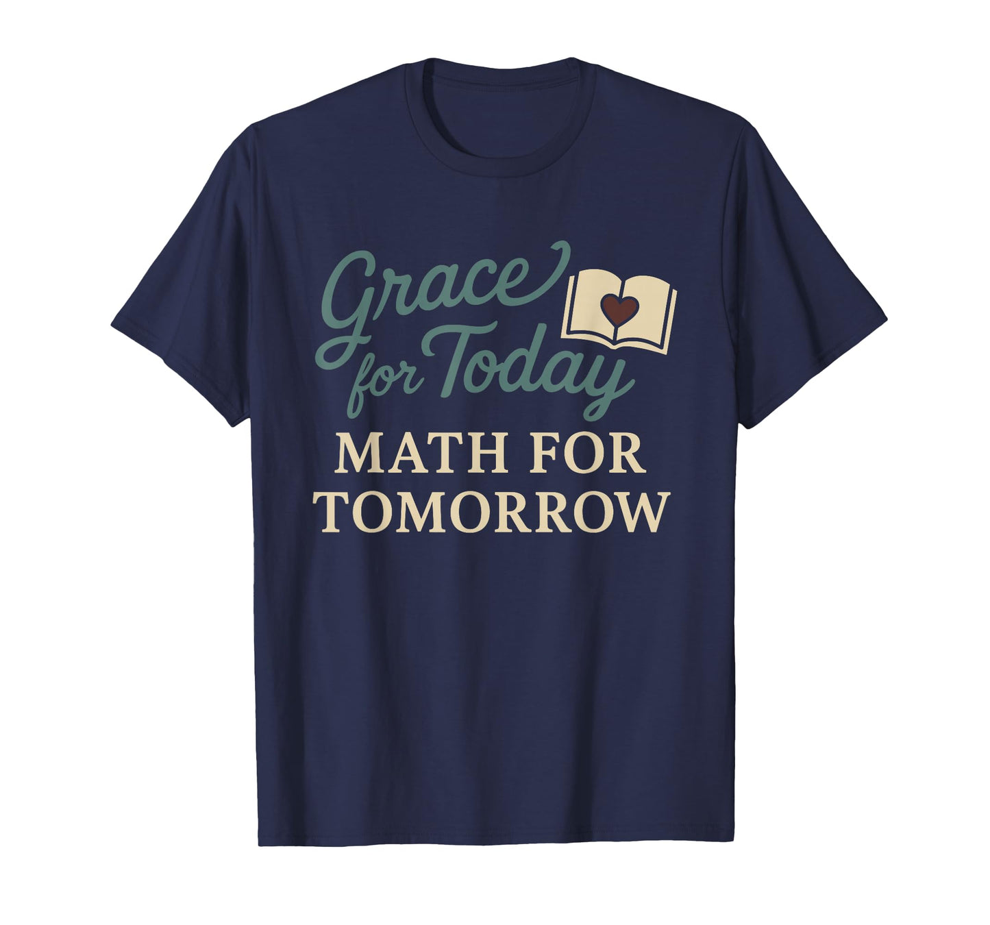 Christian Homeschool Mom Exhausted Chaos Faith Humor T-Shirt