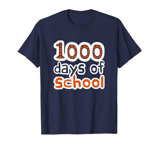 1000 Days of School Basketball Sport 1000th Day of School T-Shirt