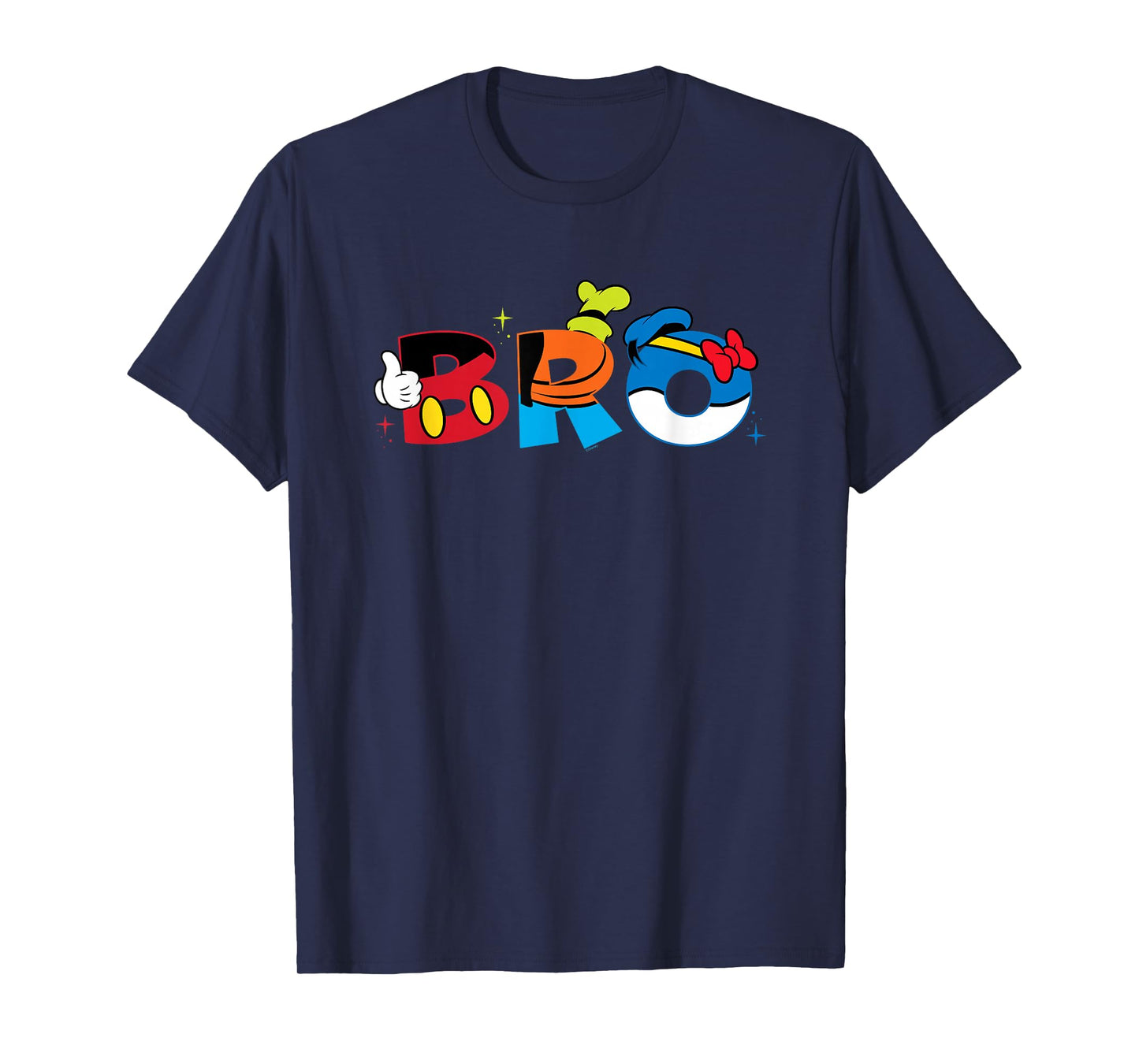 Disney Mickey Mouse and Friends Bro Family Trip Matching T-Shirt