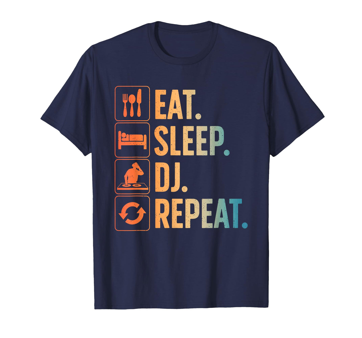 Cool DJ Art For Men Women Disc Jockey Music Producer EDM DJ T-Shirt