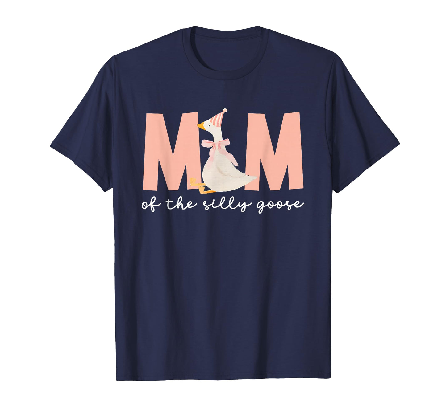 Mom Of The Silly Goose Silly Goose Birthday Matching Family T-Shirt