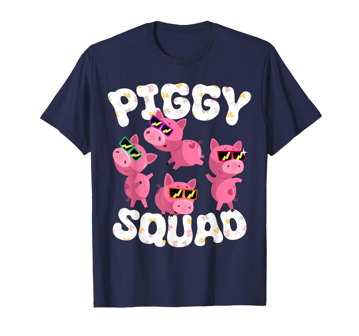 Piggy Squad Pig Farmer Animal Lovers Farming Farm T-Shirt