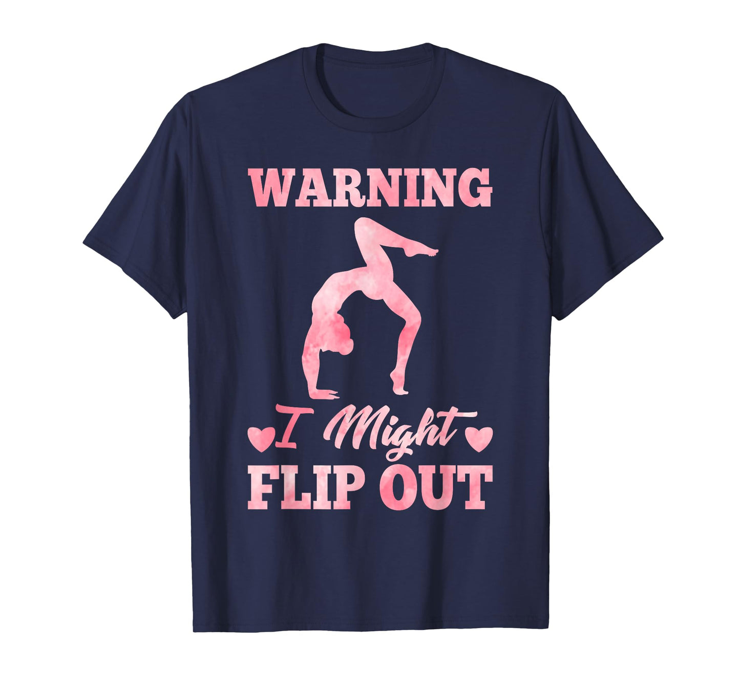 Cute Gymnastics Art for Girls Kids Women Tumbling Gymnast T-Shirt