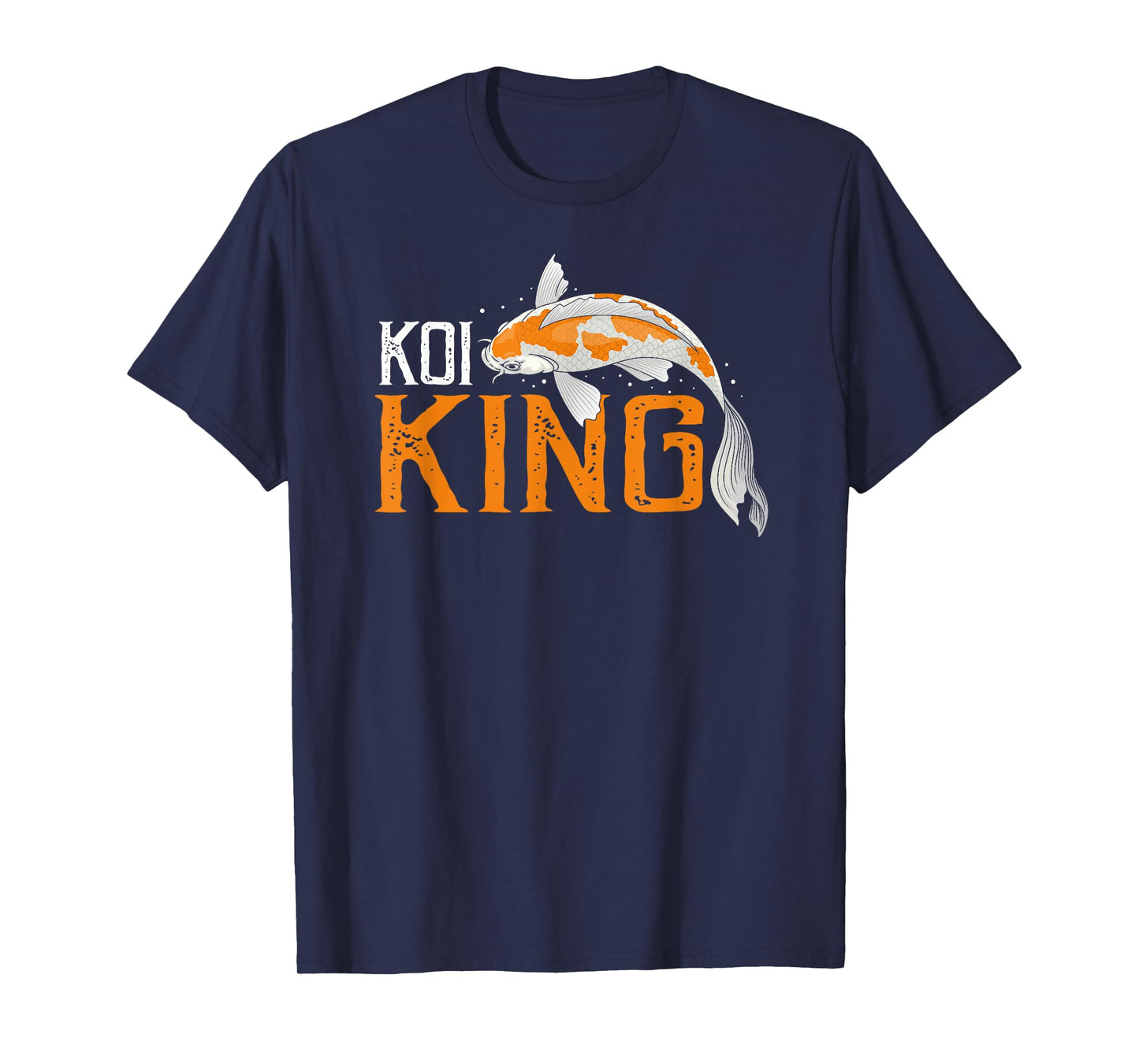 Koi King Bold Pond Owner Aquatic Hobby Master T-Shirt