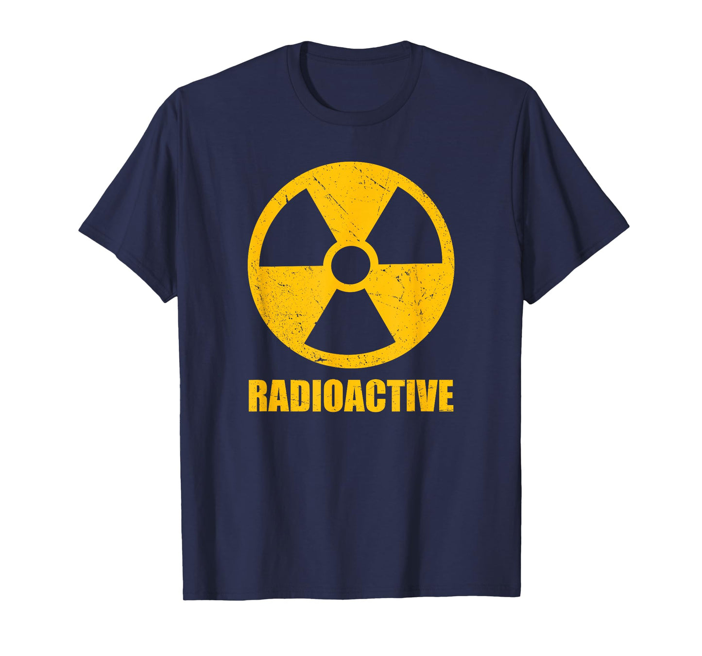 Radioactive Symbol - Distressed Grunge Nuclear Engineering T-Shirt