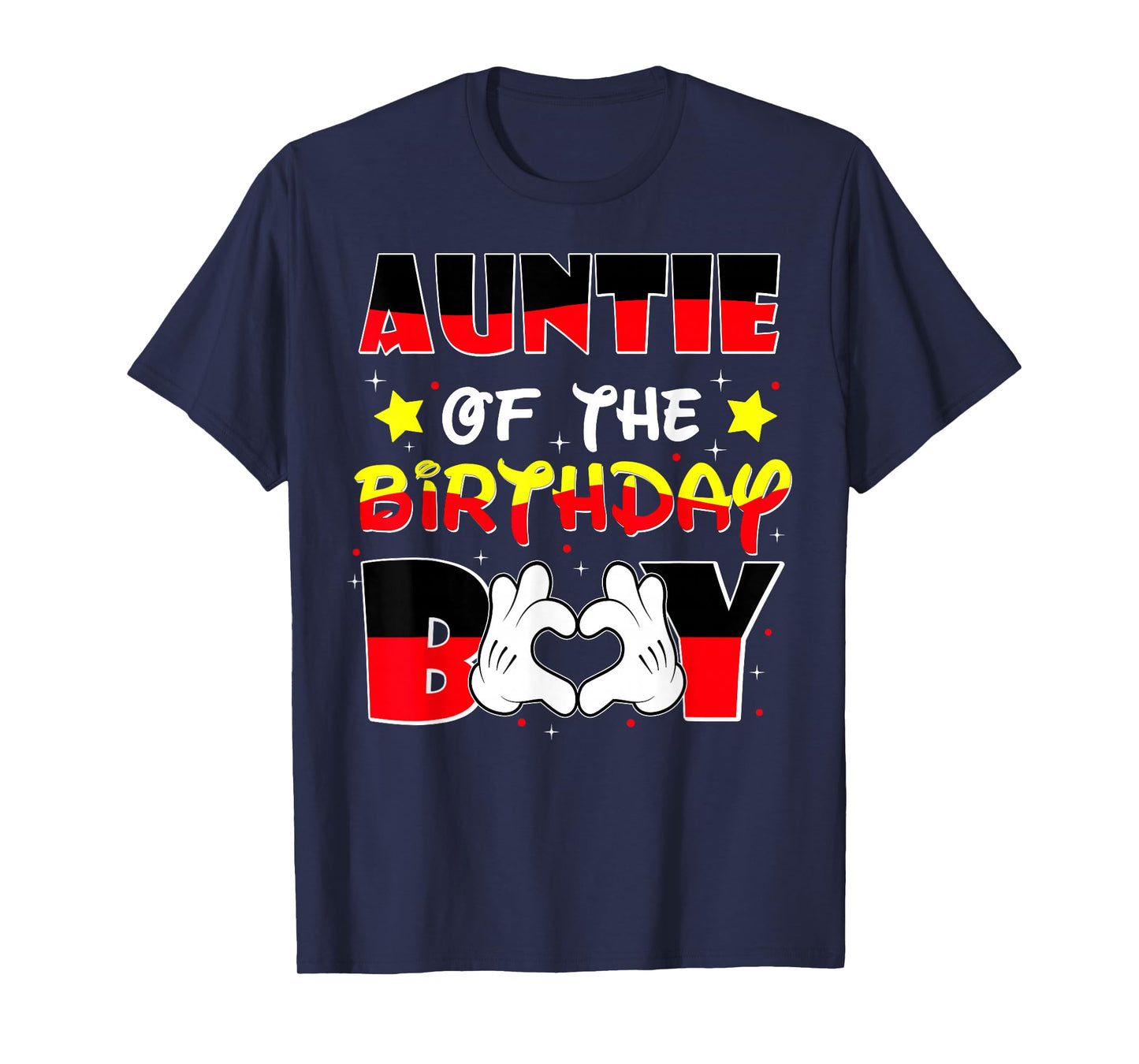 Auntie of The Birthday Boy Shirt Matching Nephew Family Bday T-Shirt