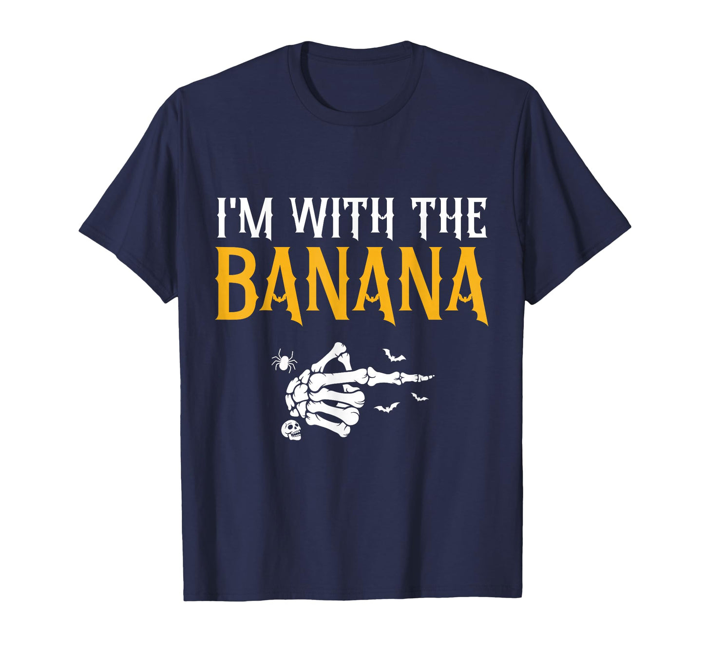 I'm with The Banana Halloween Costume Matching Couple T-Shirt