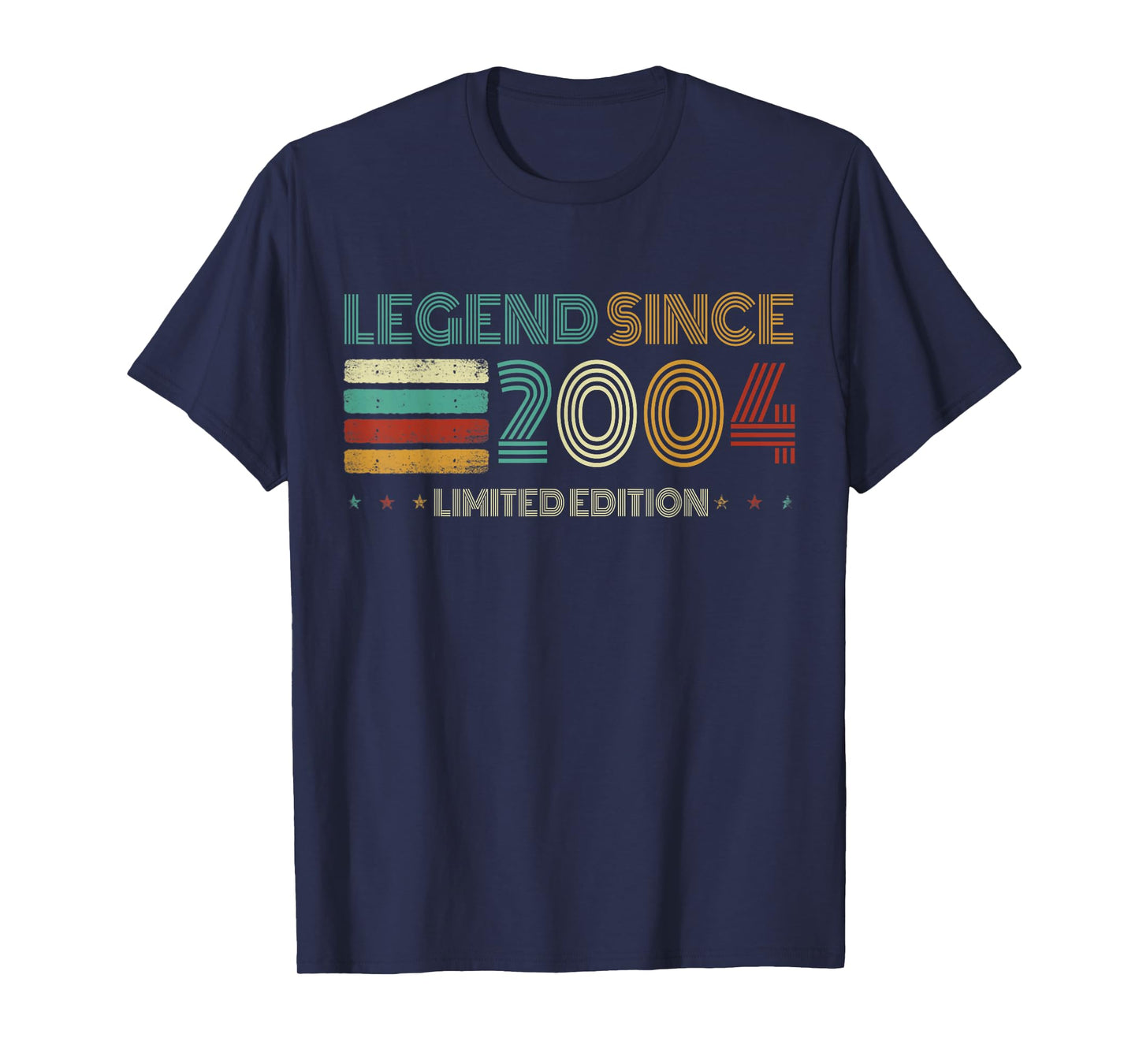 21 Years Old Legend Since 2004 21st Birthday T-Shirt