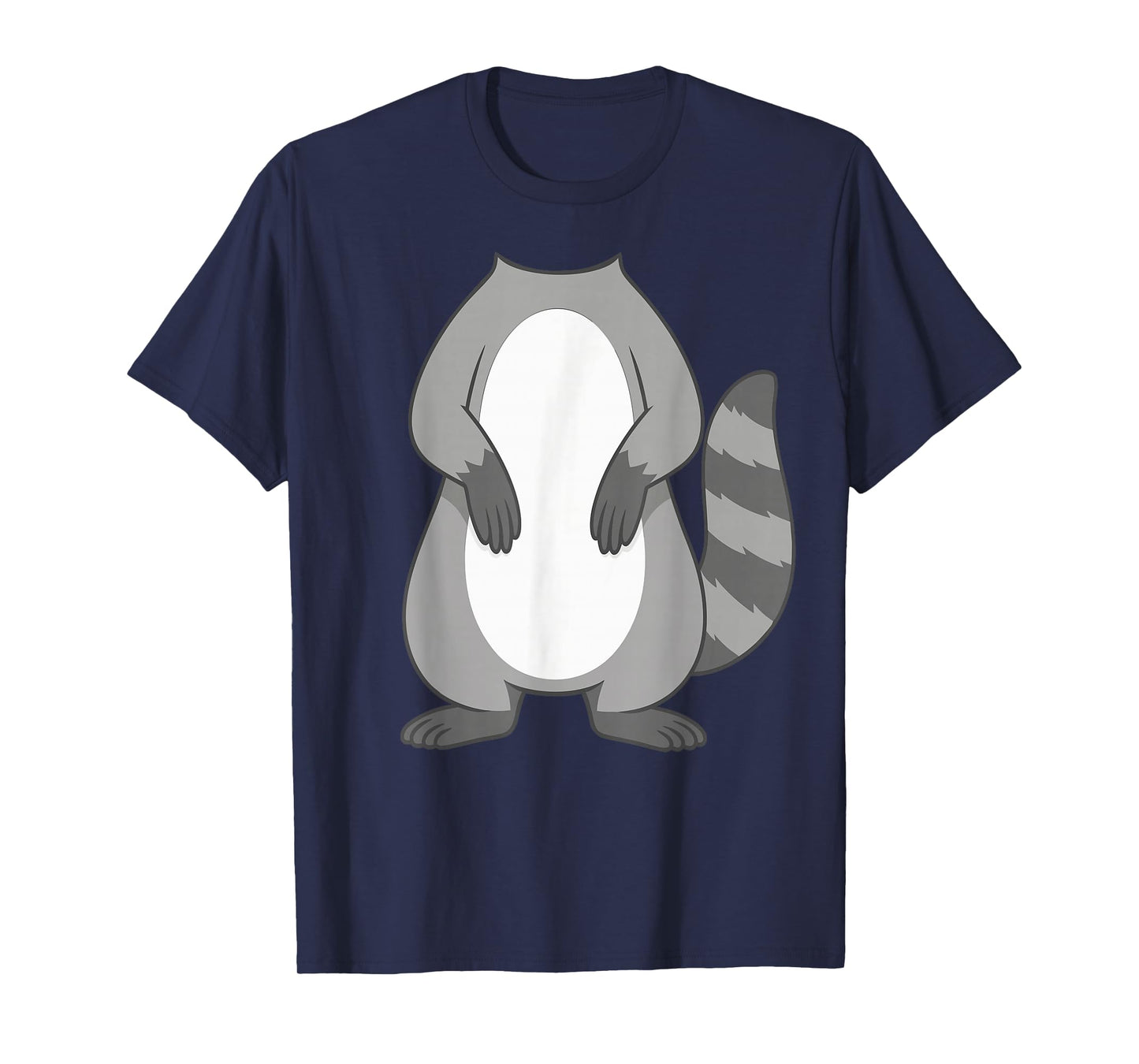 Racoon Shirt Adult Kids Men Women Racoon Costume T-Shirt