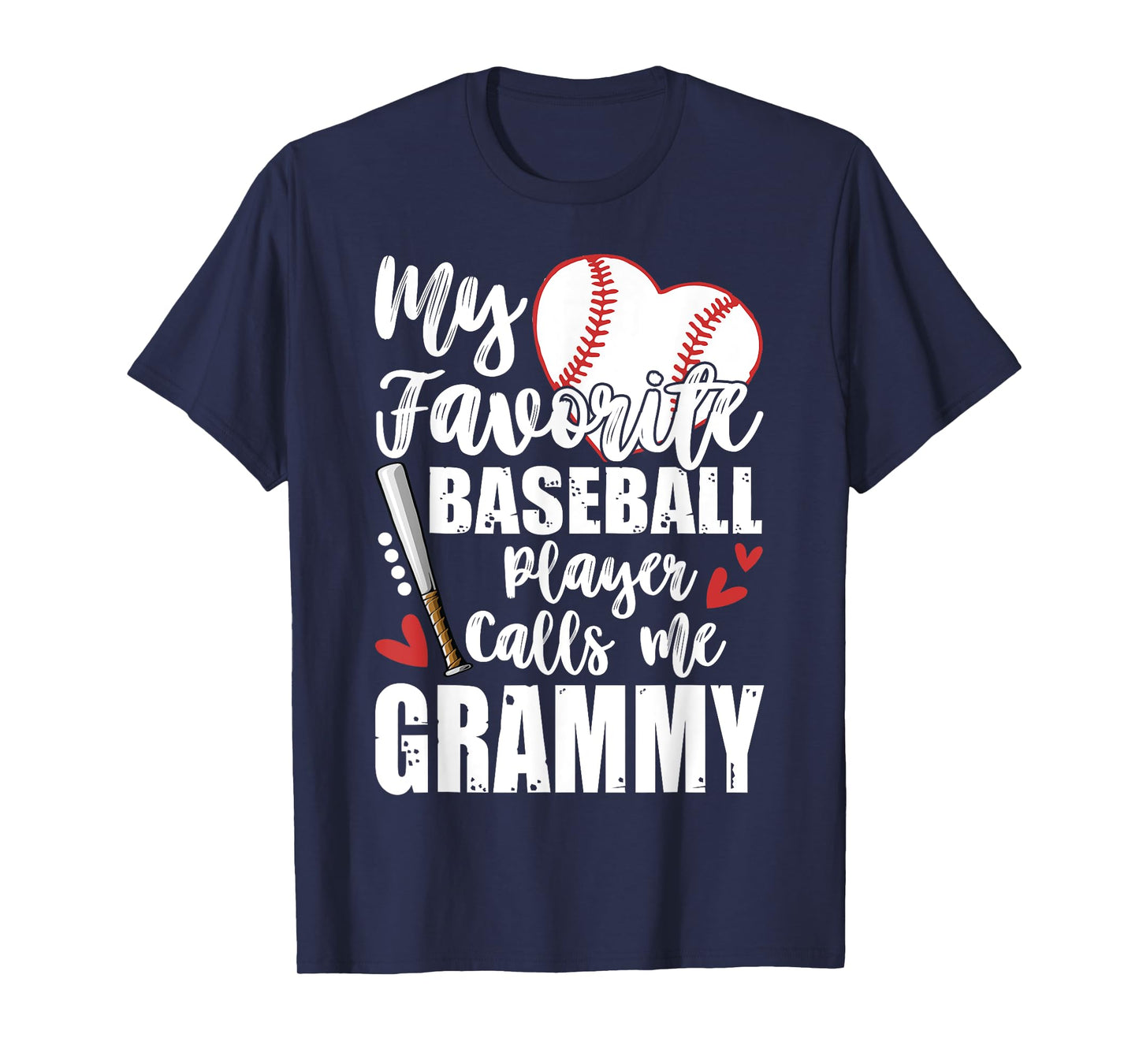 My Favorite Baseball Player Calls Me Grammy Baseball Pride T-Shirt