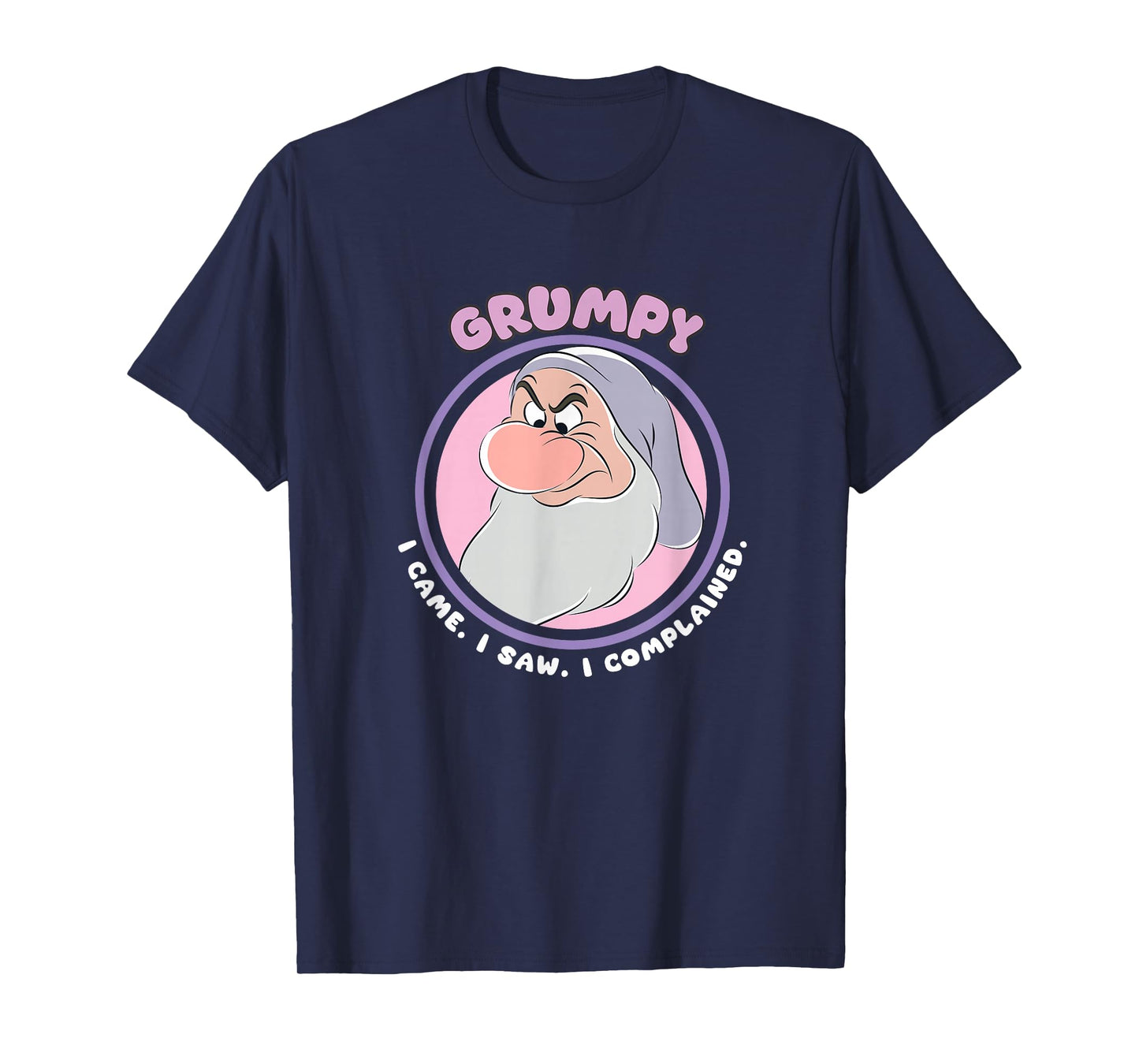 Disney Snow White And The Seven Dwarfs Grumpy Mood T-Shirt