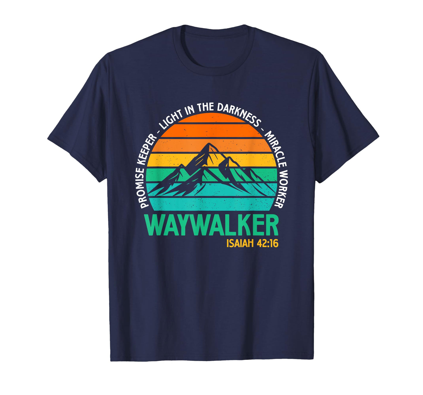 Vintage Waymaker Promise Keeper Miracle Worker Christian T-Shirt