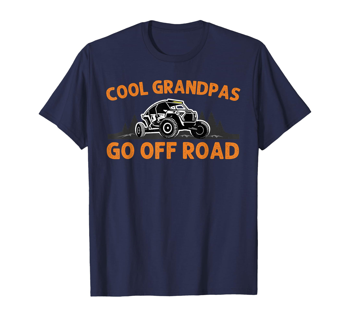 Side by Side Design for Grandpa Men Off Road UTV SxS Riding T-Shirt